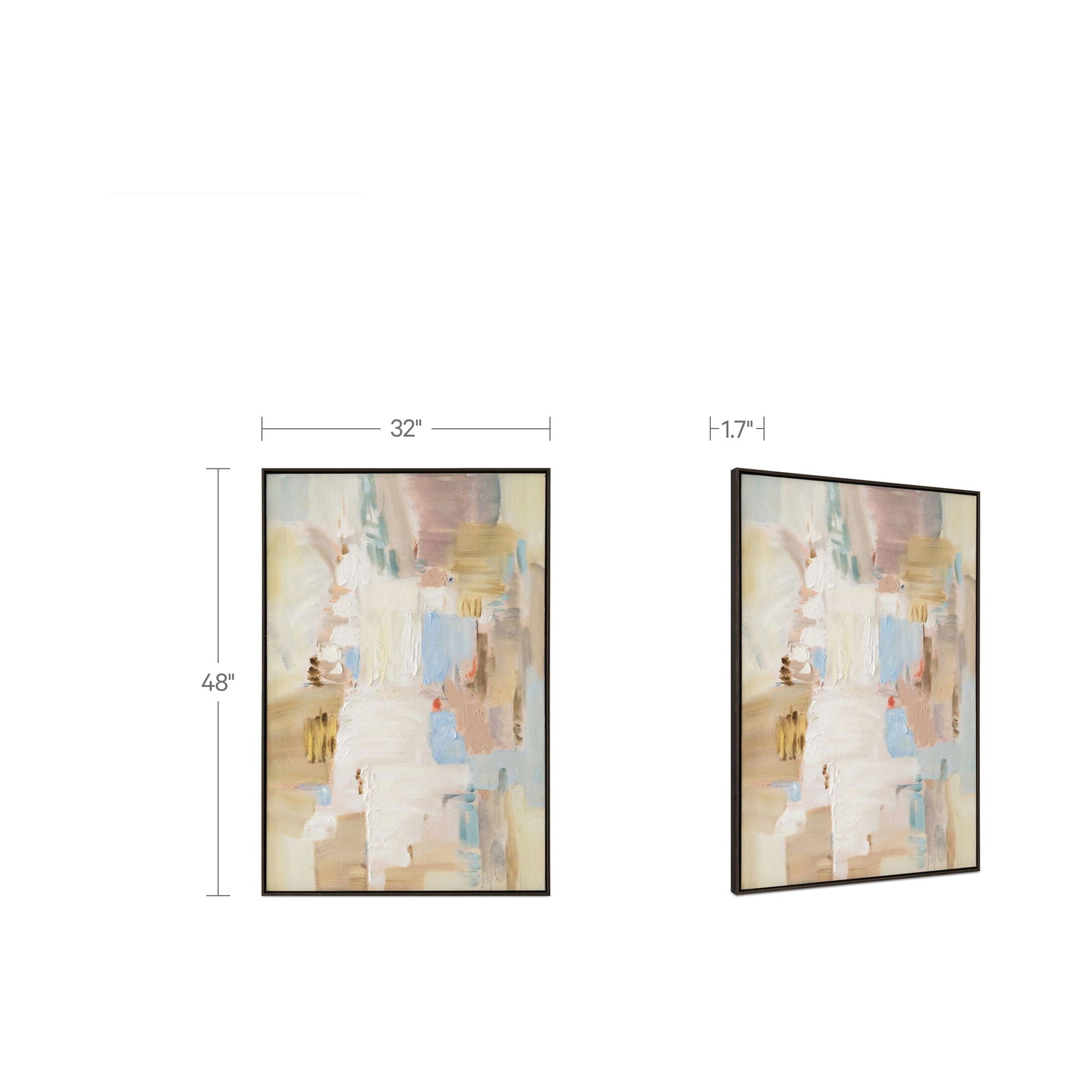 Lumen - Framed Painting - Multicolor - Image 3