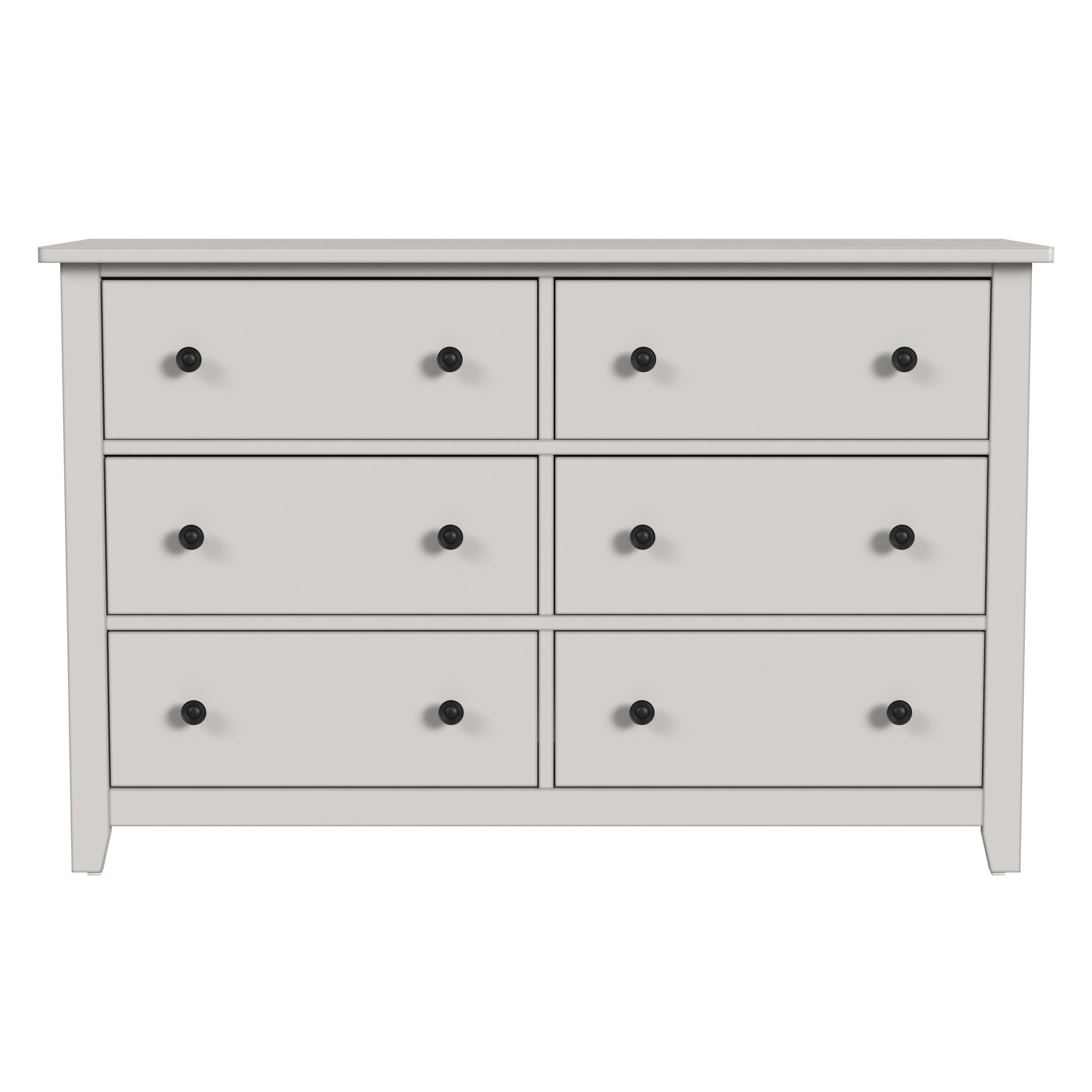 Lodge - 6 Drawer Dresser - Cream - Image 3