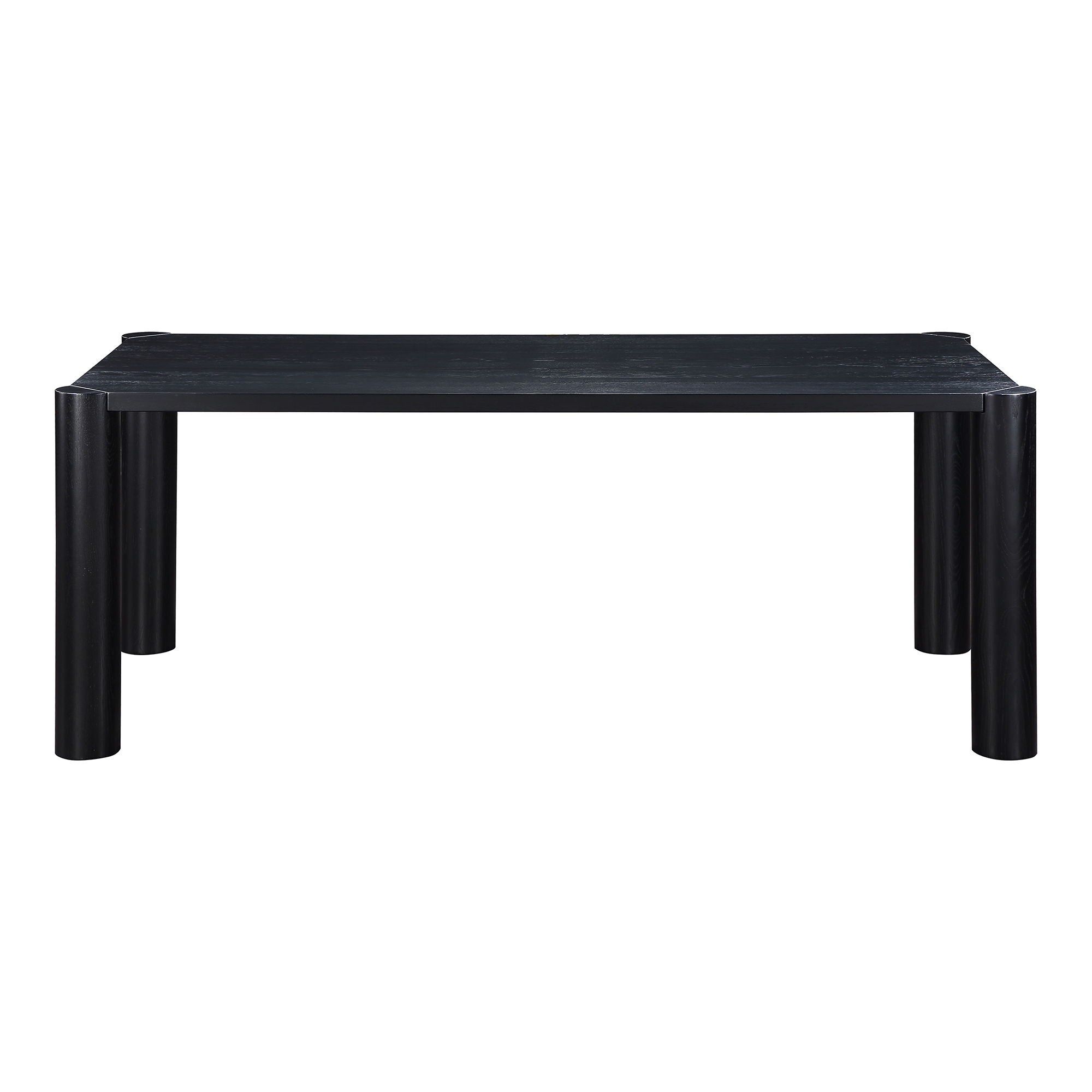 Post - Small Dining Table - Black Oak - Image 1