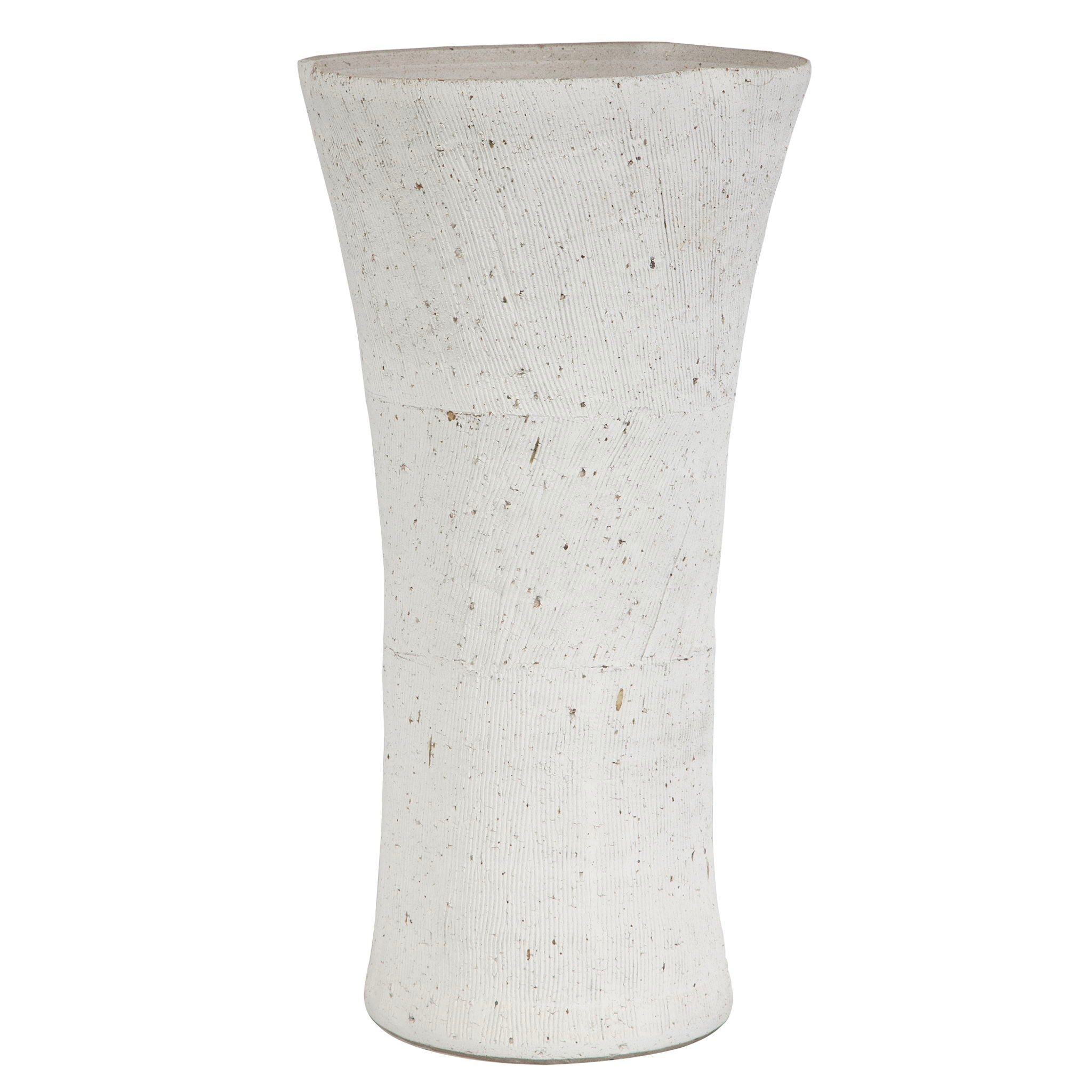 Floreana - Tall Vase - White - Image 1