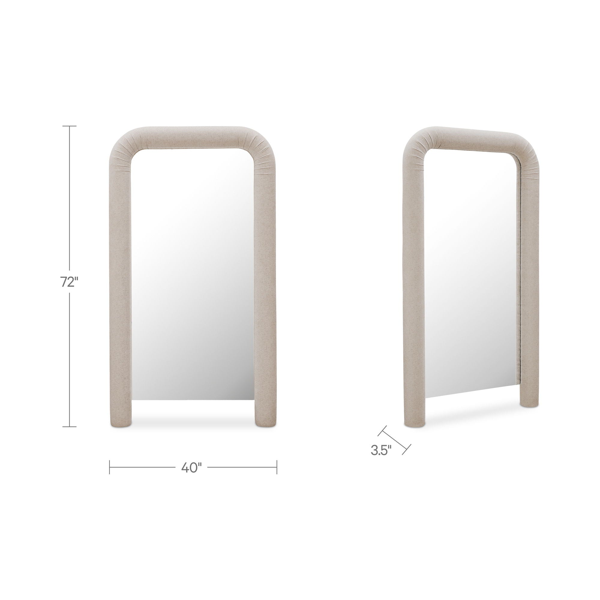 Ellison - Mirror - Beige - Image 3