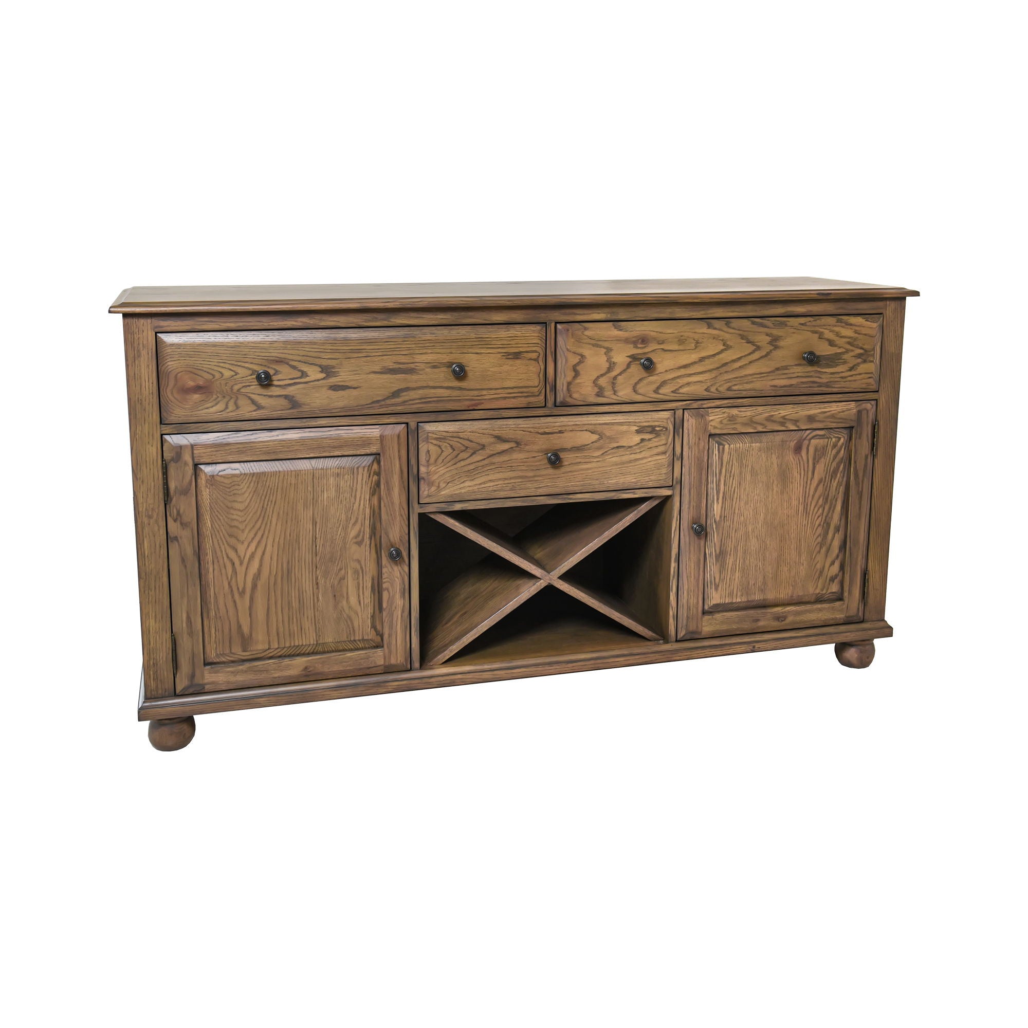 Colonial Oak – Sideboard – Weathered Chestnut