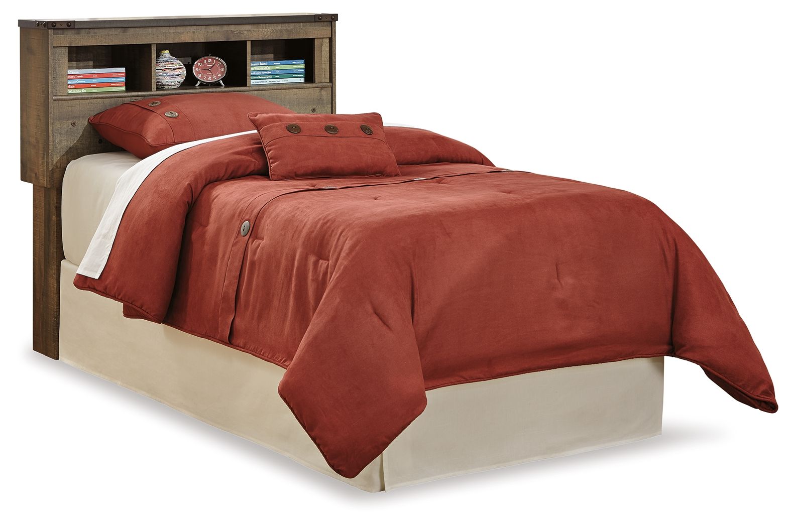 Trinell – Youth Bookcase Headboard