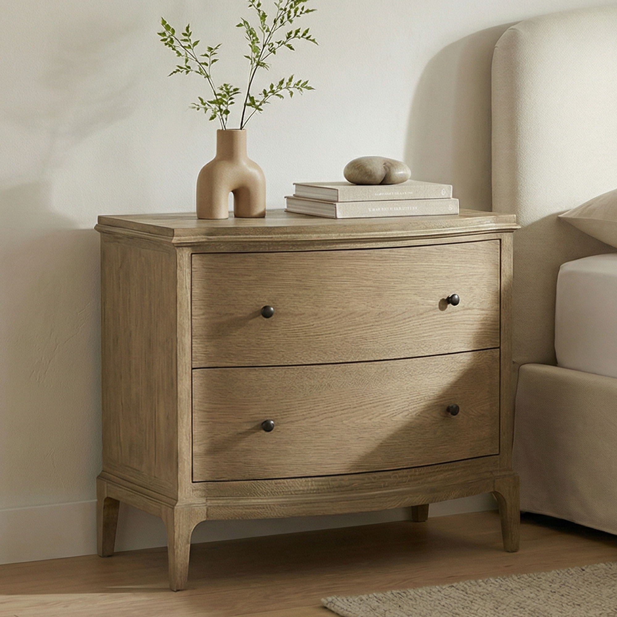 Sadie - Accent Nightstand - Light Brown - Image 2