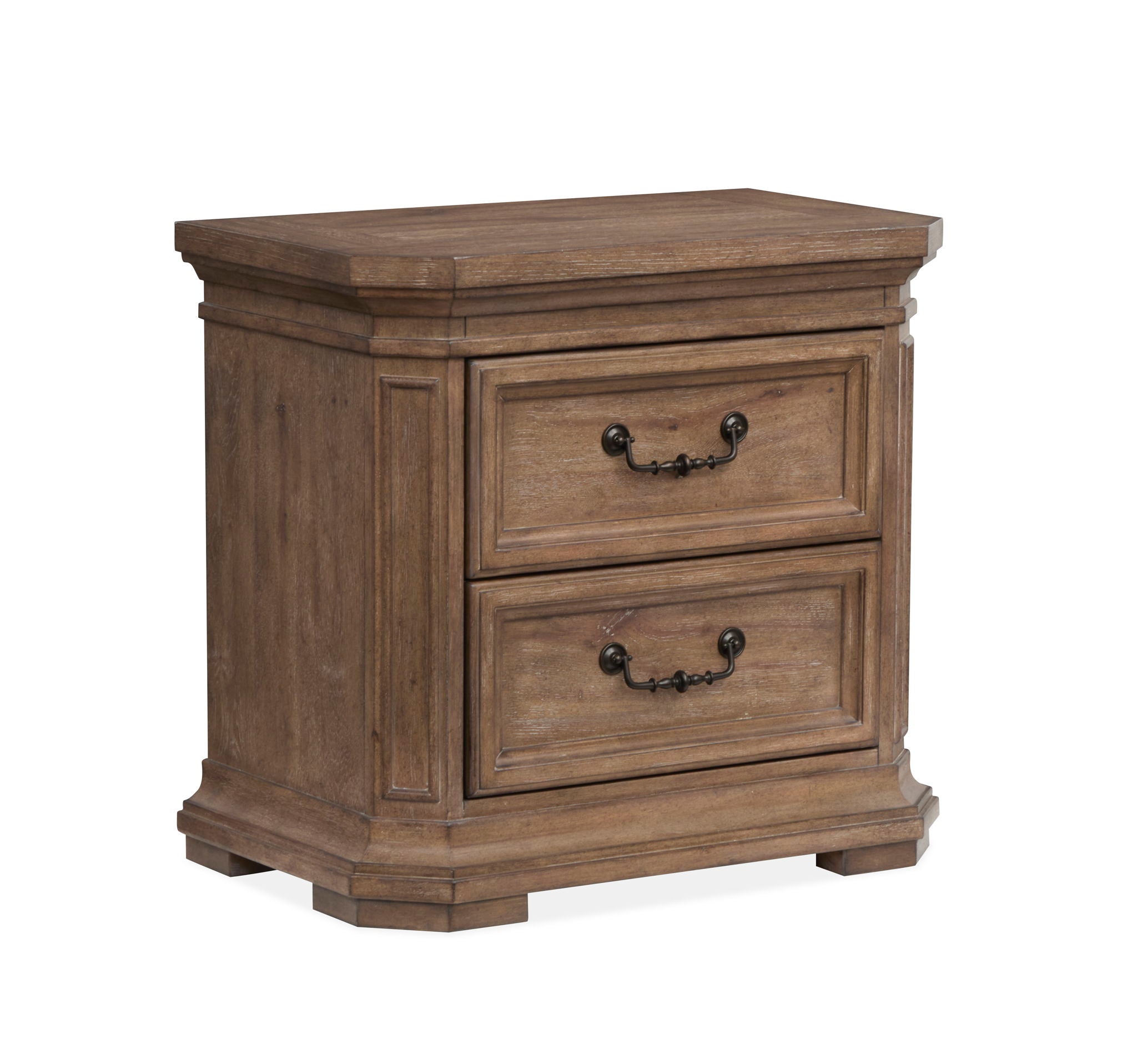 Adler Court – Drawer Nightstand – Florentine Walnut
