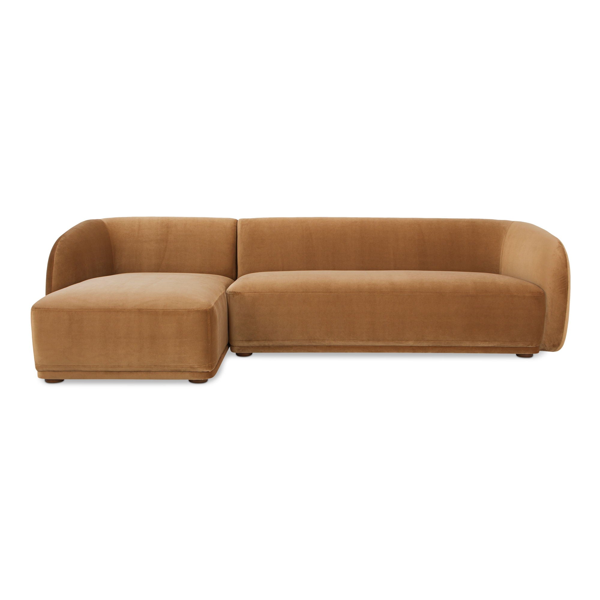 Faye - Left Sectional - Tan - Image 1