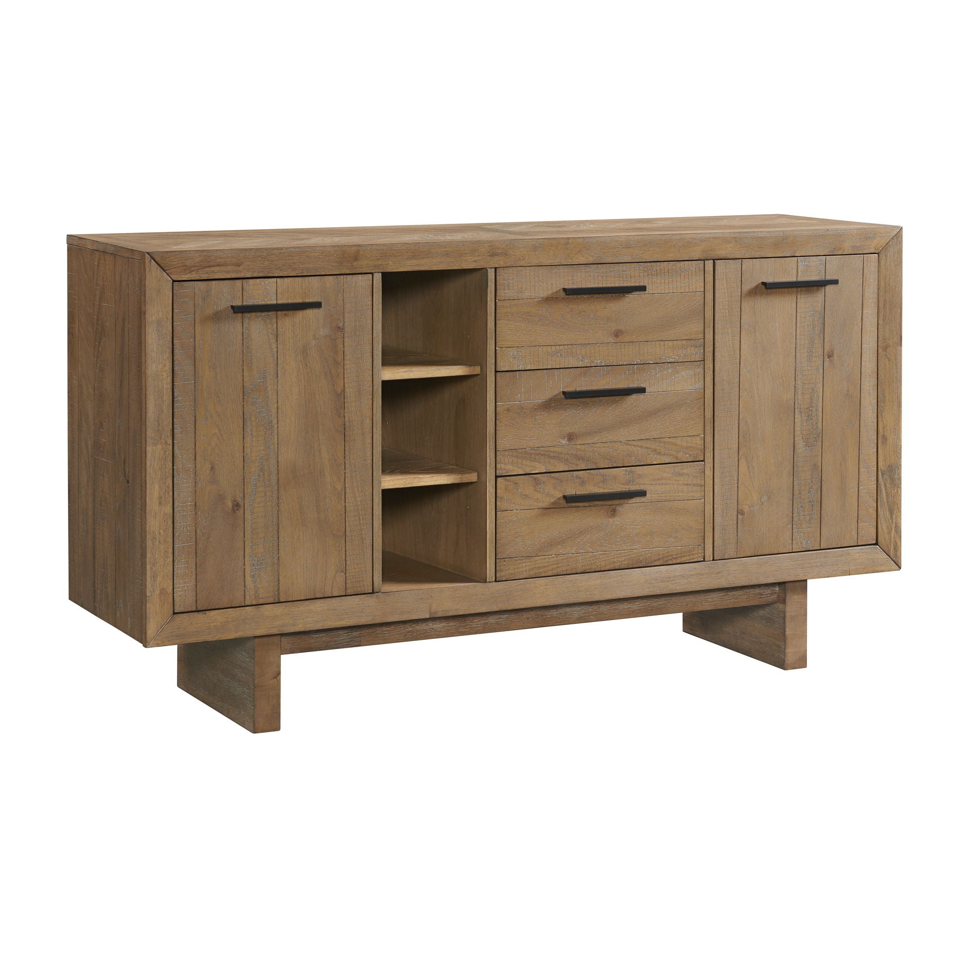Landmark - Sideboard - Weathered Oak - Image 1