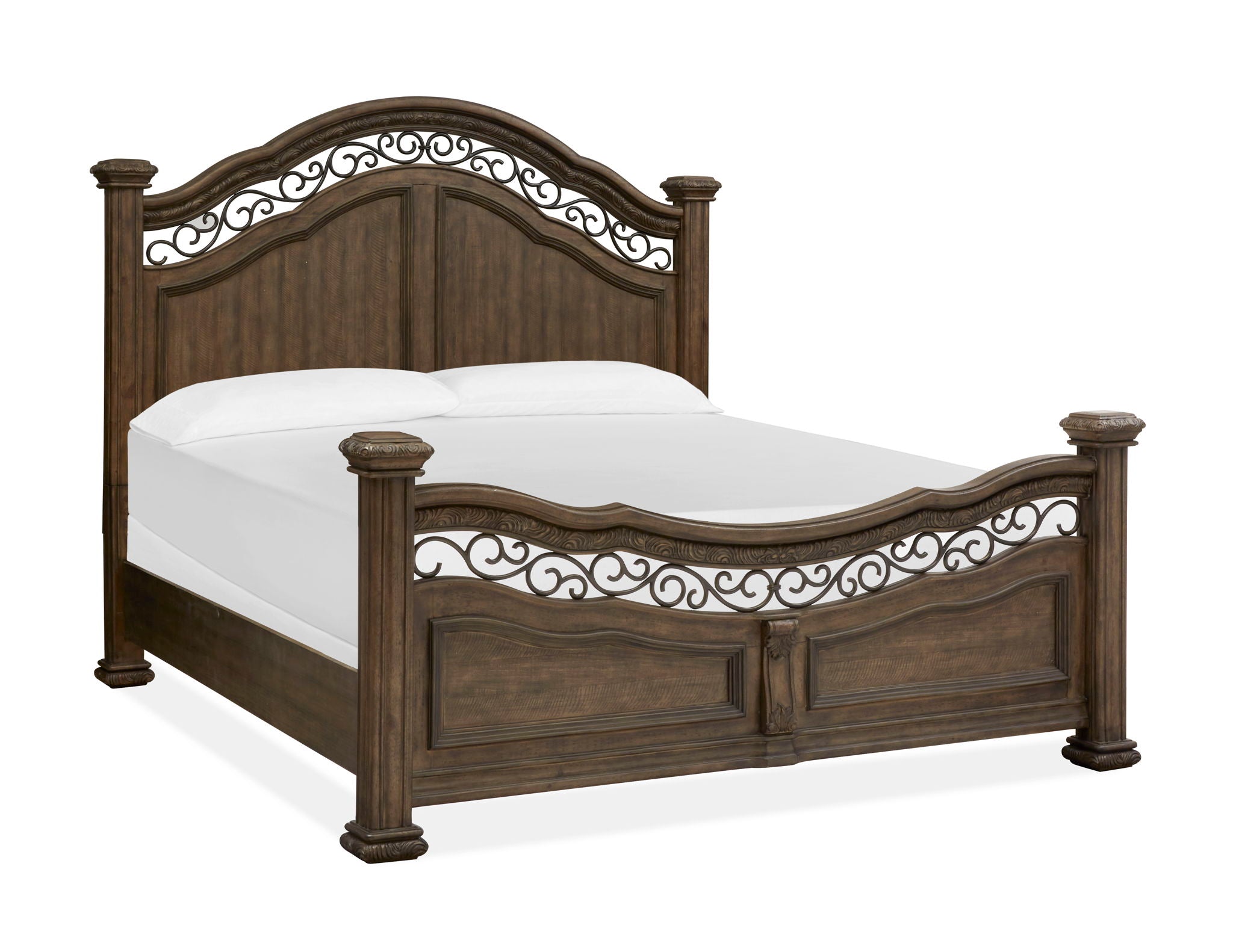 Durango - Wood Panel Bed - Willadeene Brown - Image 1