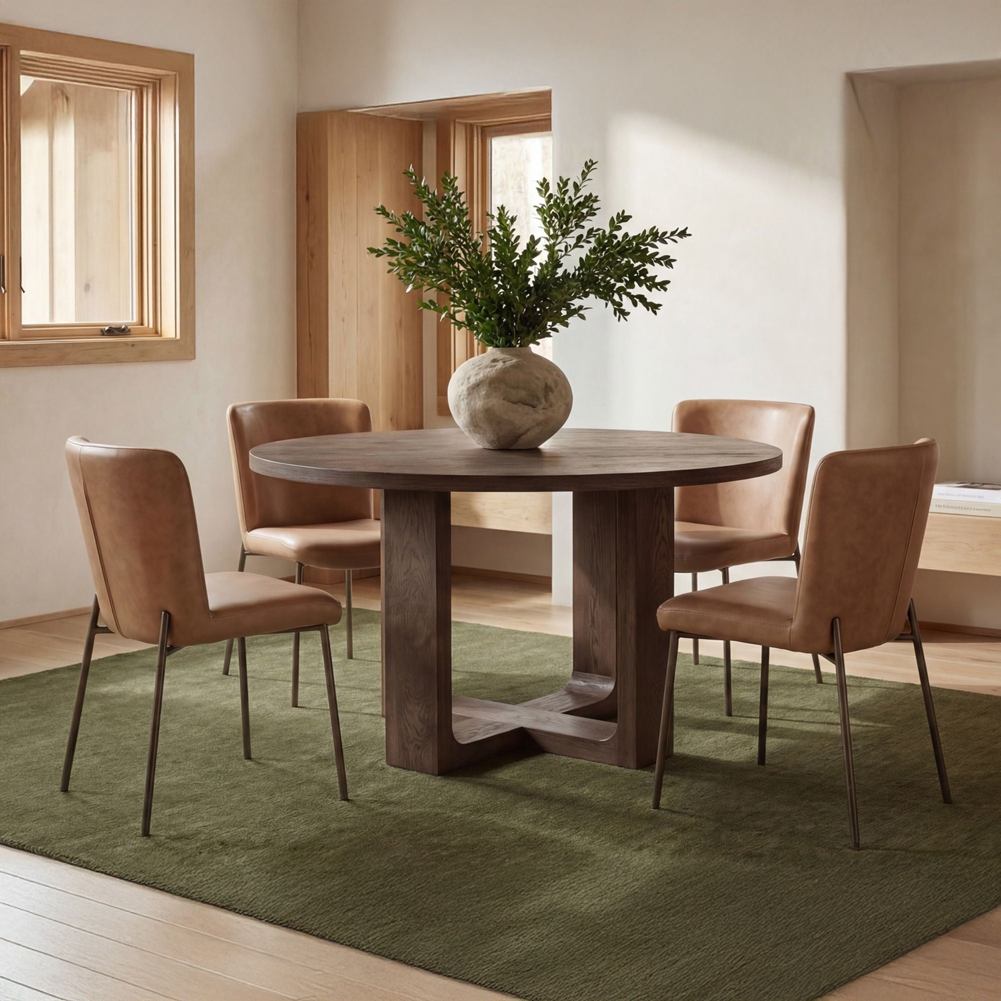Hayes – Dining Table – Rustic / Brown