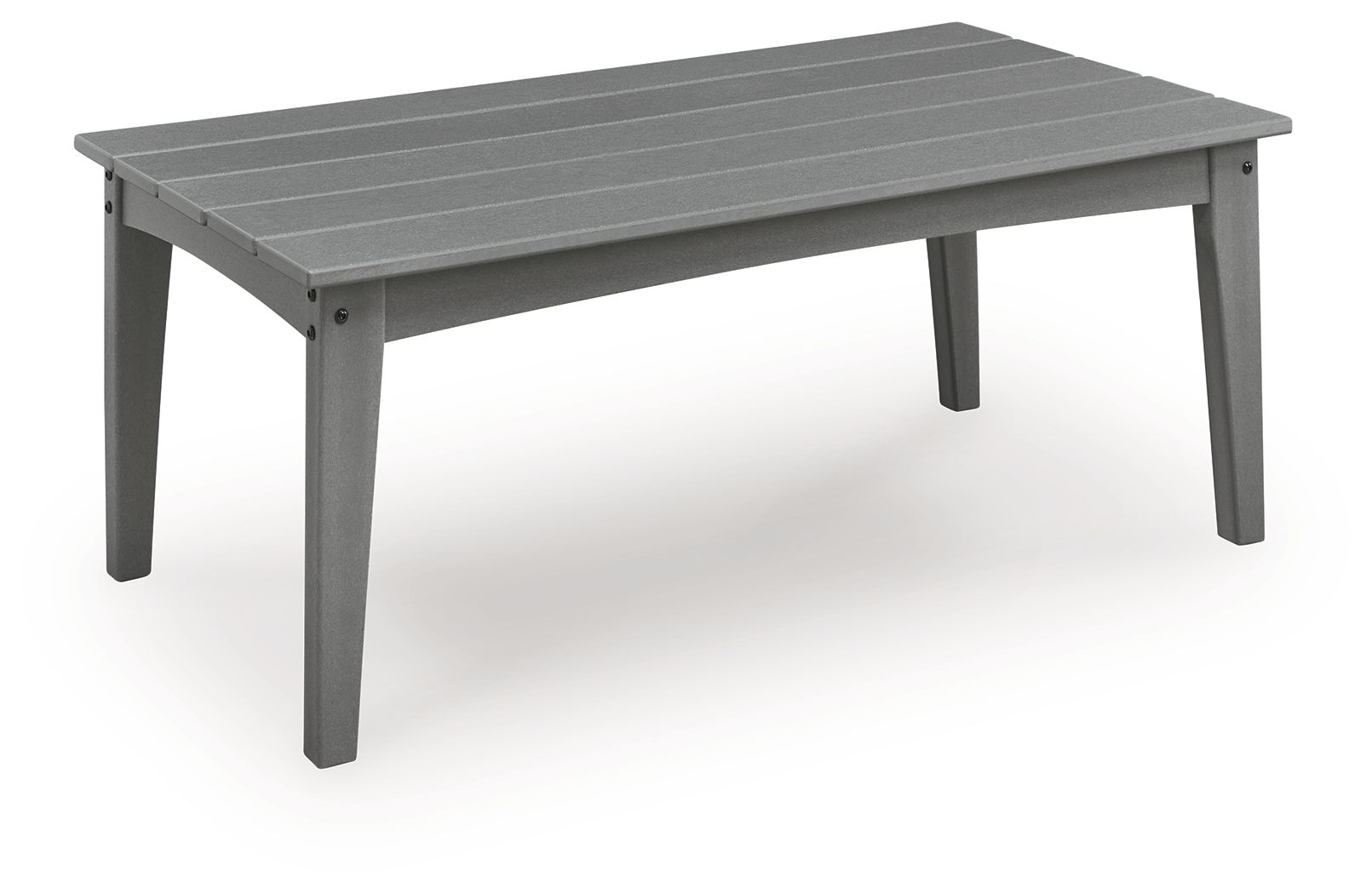 Cove Beach - Rectangular Cocktail Table - Gray - Image 1