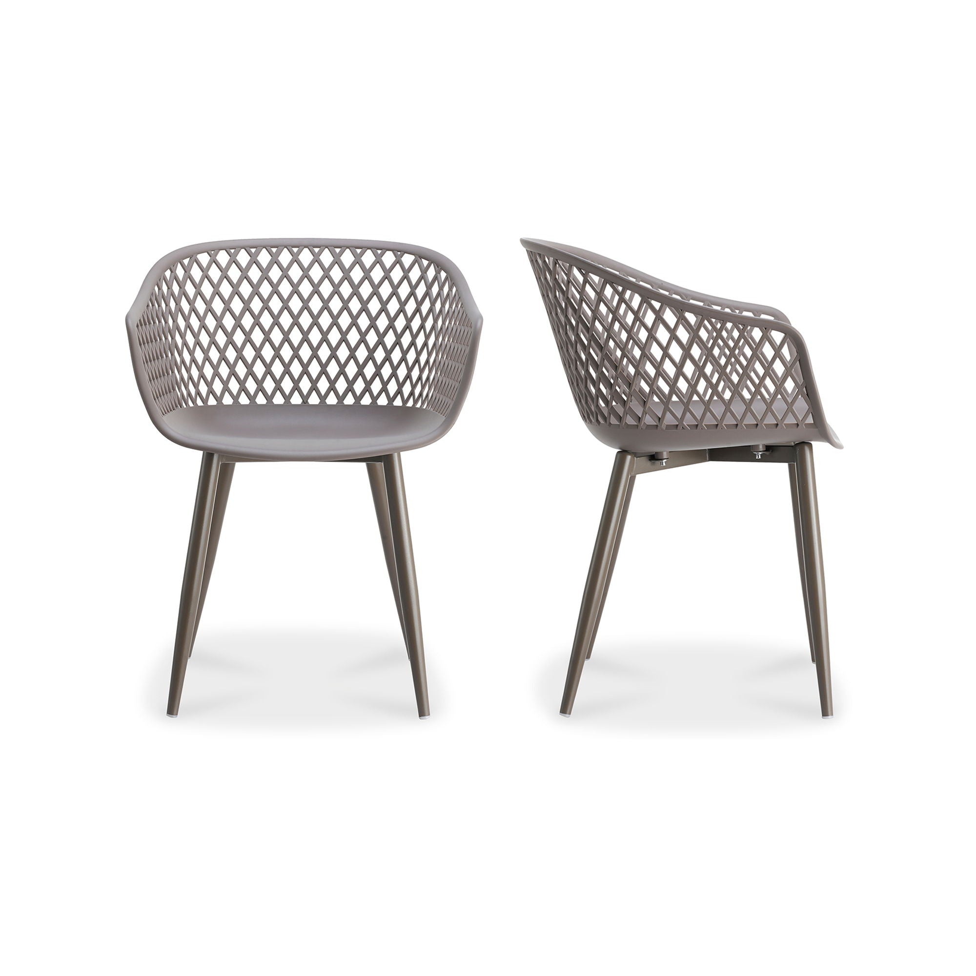 Piazza - Outdoor Chair (Set of 2) - Gray - Image 1