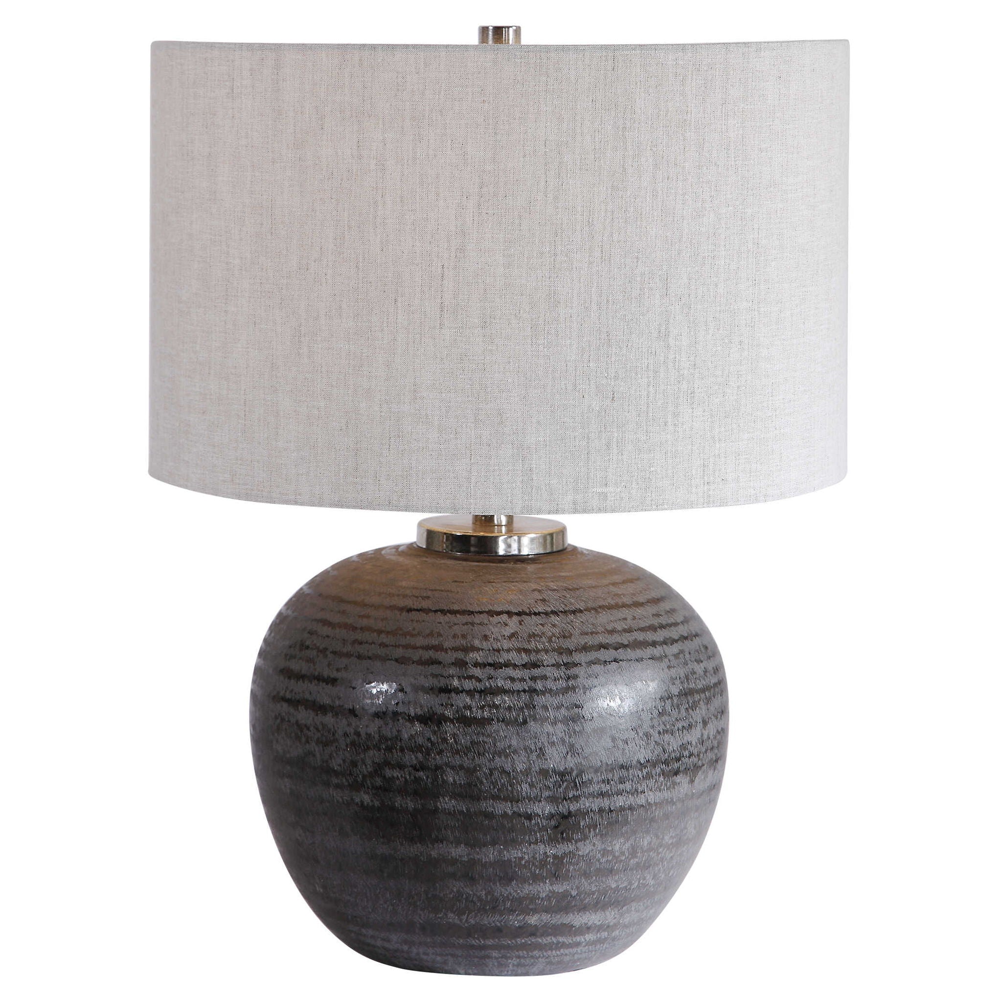 Mikkel - Table Lamp - Charcoal - Image 1