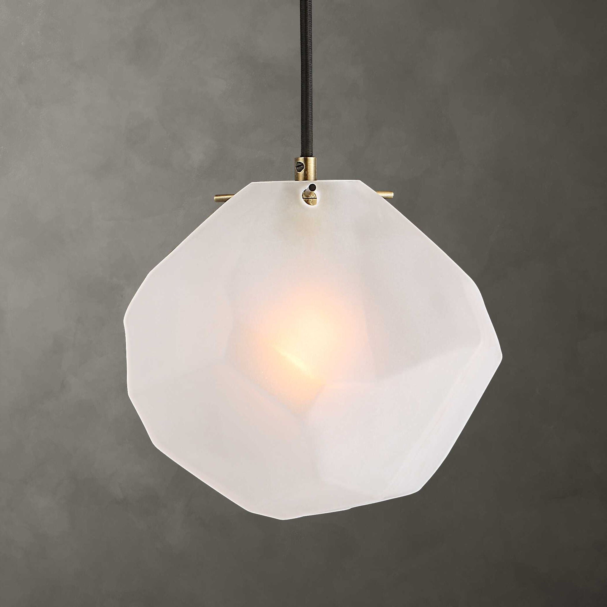 Geodesic – 1 Light Mini Pendant – White