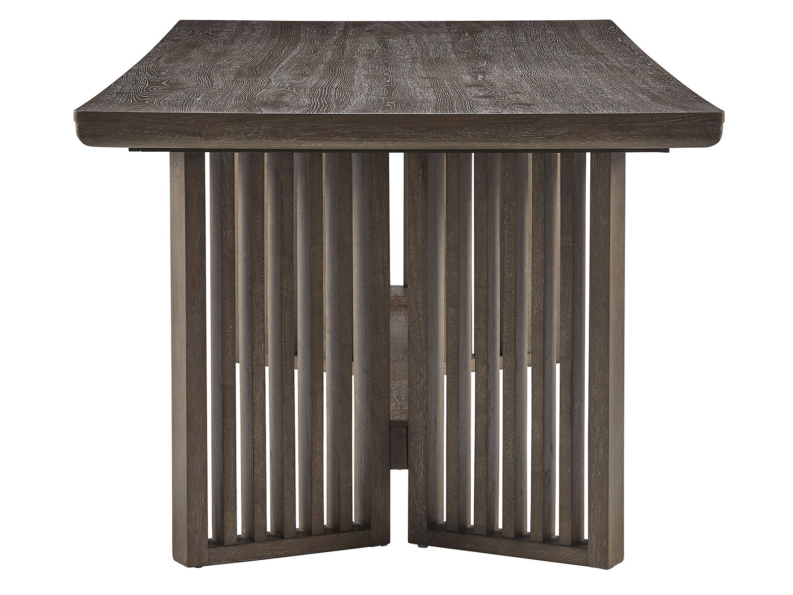 Kavanaugh - Trestle Dining Table - Dark Brown - Image 3