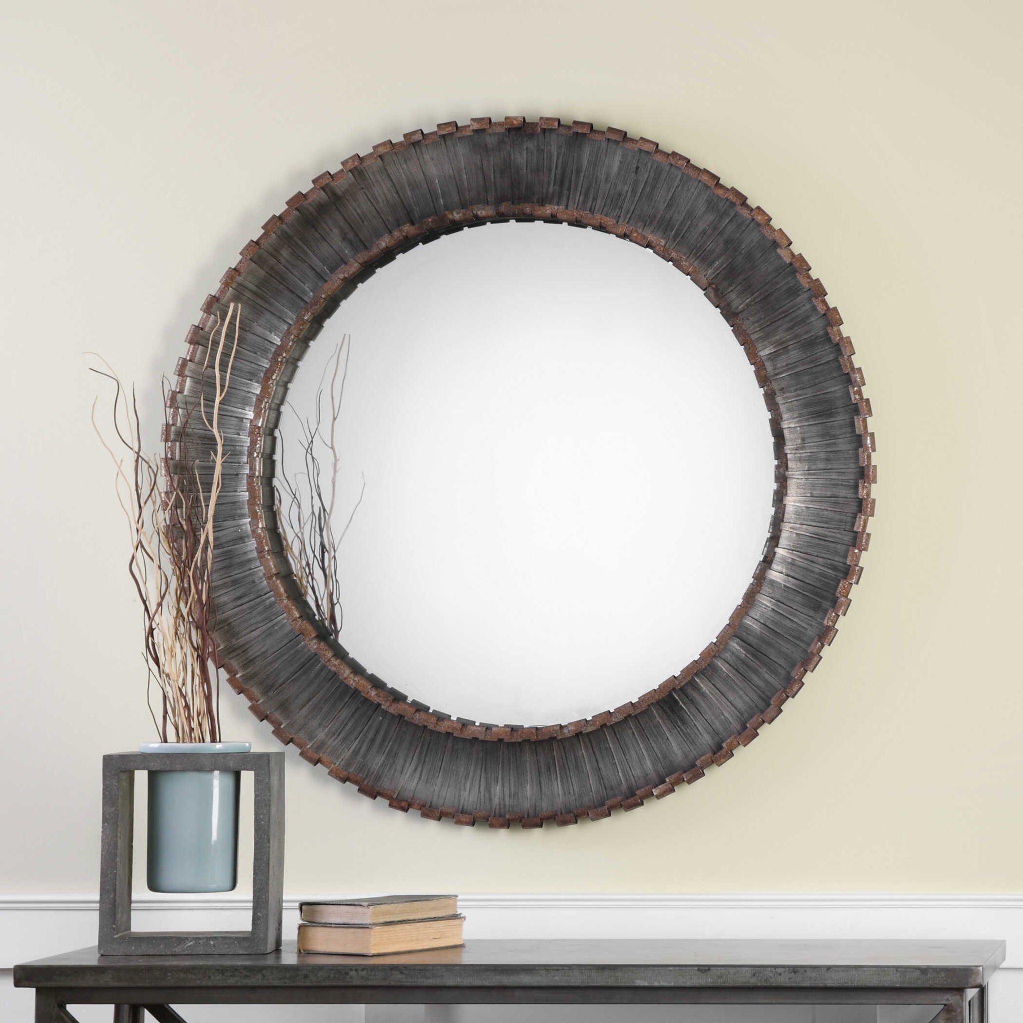 Tanaina - Round Mirror - Silver - Image 3