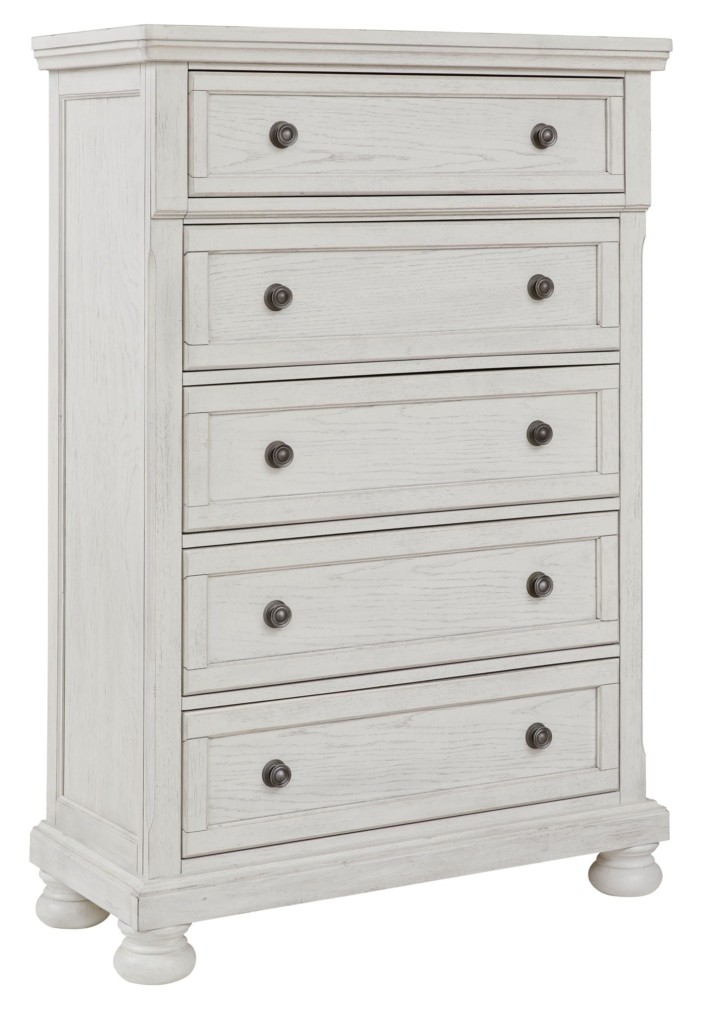 Robbinsdale – Five Drawer Chest – Antique White