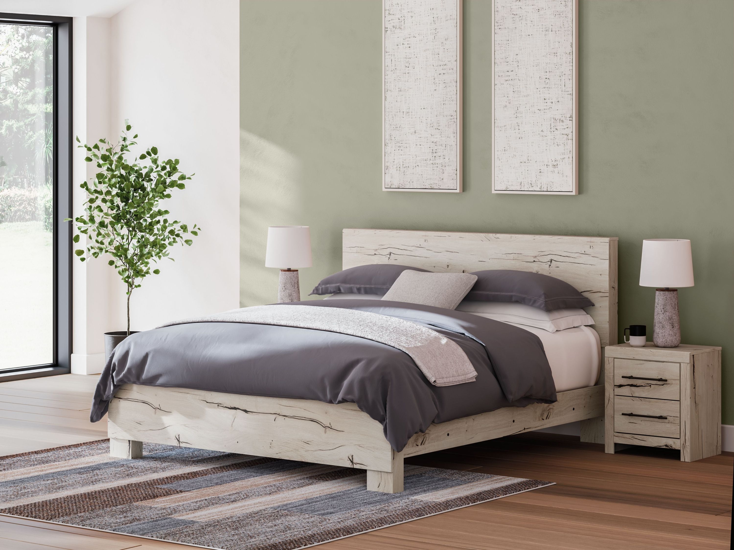 Lawroy - Panel Bed - Image 1