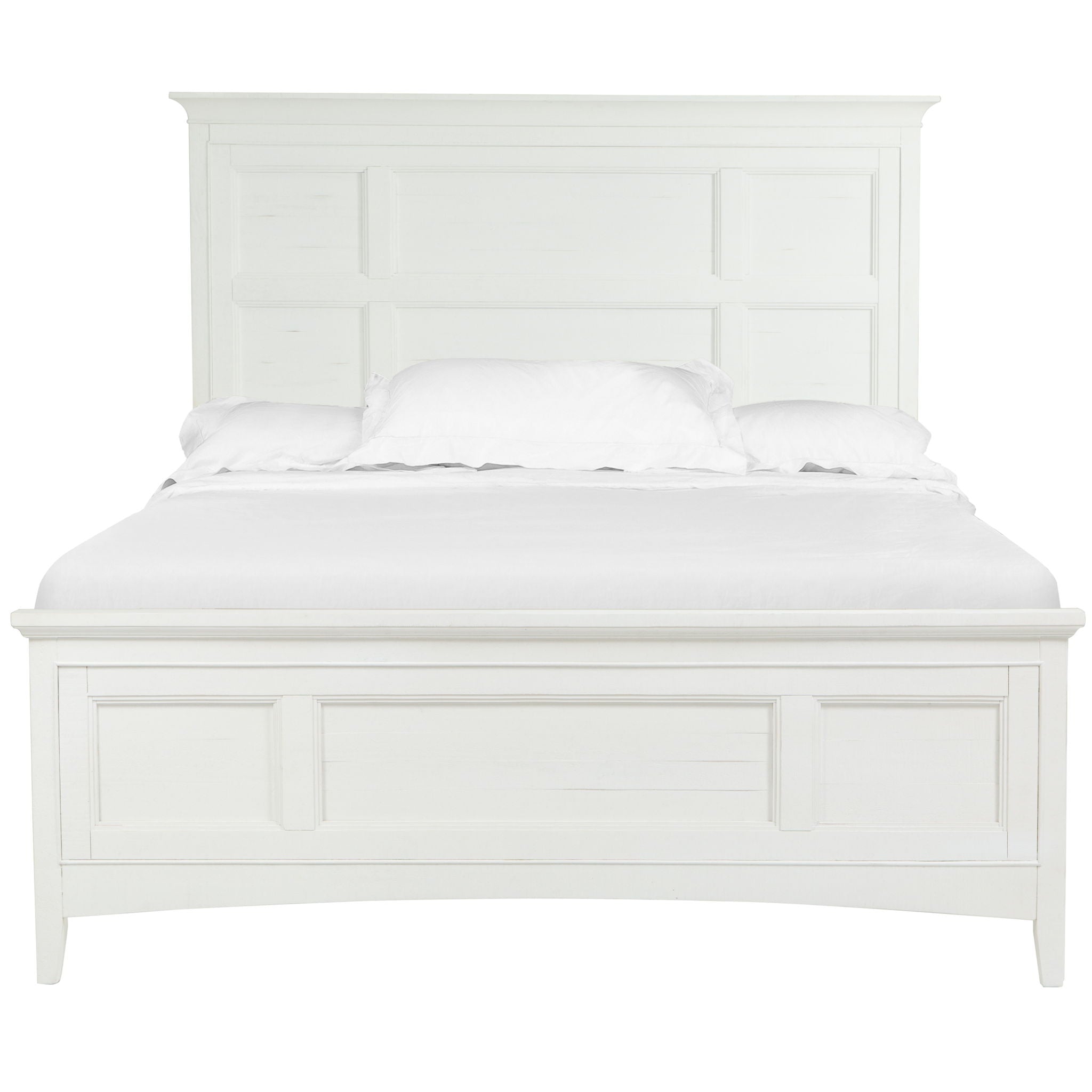 Heron Cove - Complete Panel Bed With Storage Rails - Image 1