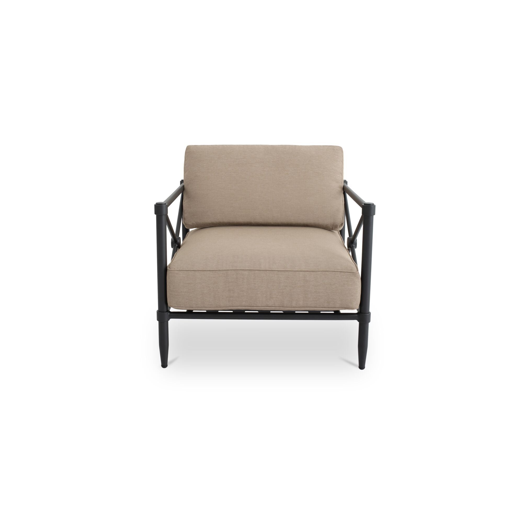 Willow – Outdoor Accent Chair – Light Brown