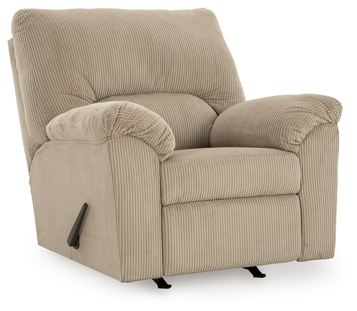 SimpleJoy – Rocker Recliner – Fabric – Sand