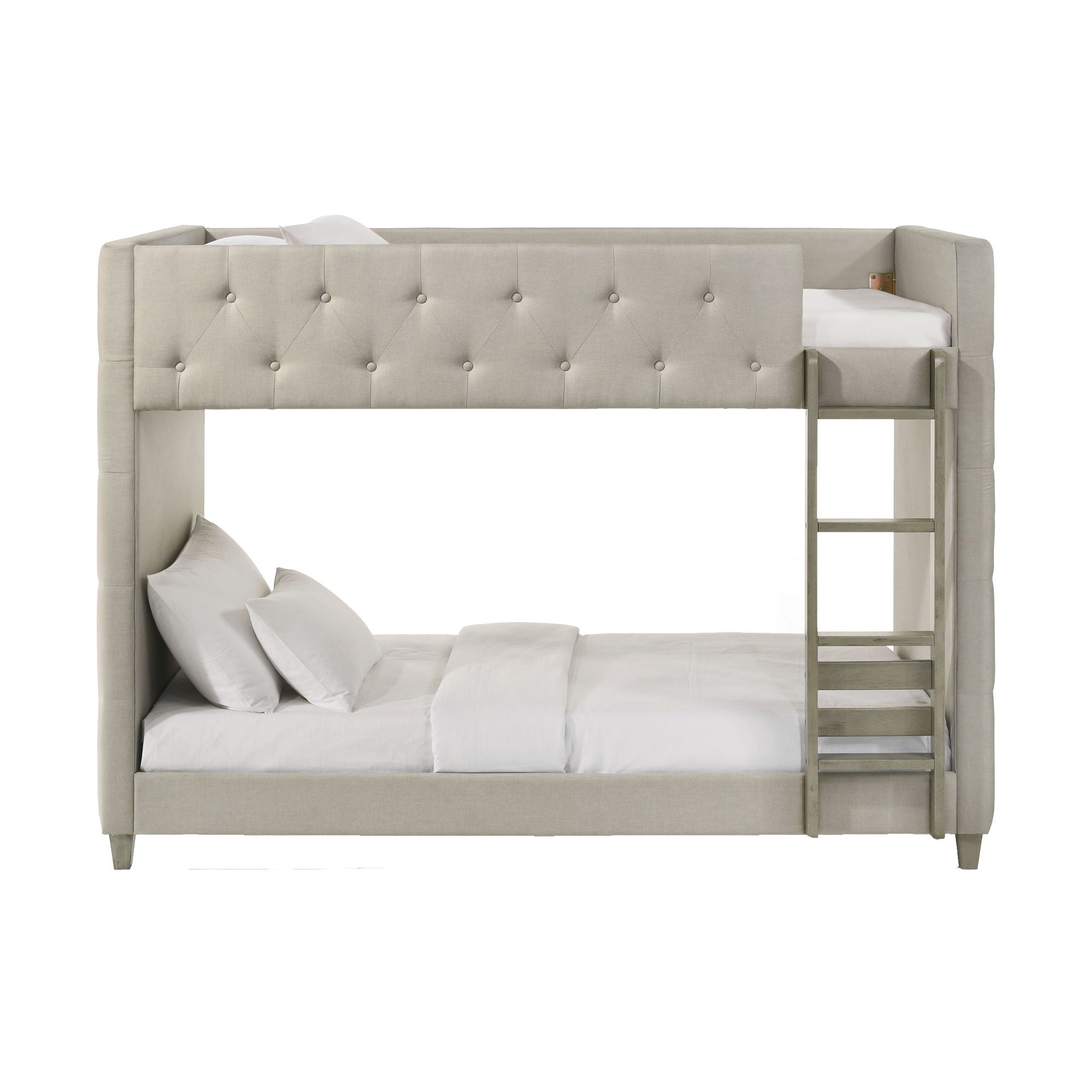 Addyson - Twin Over Twin Bunk - Fog - Image 3