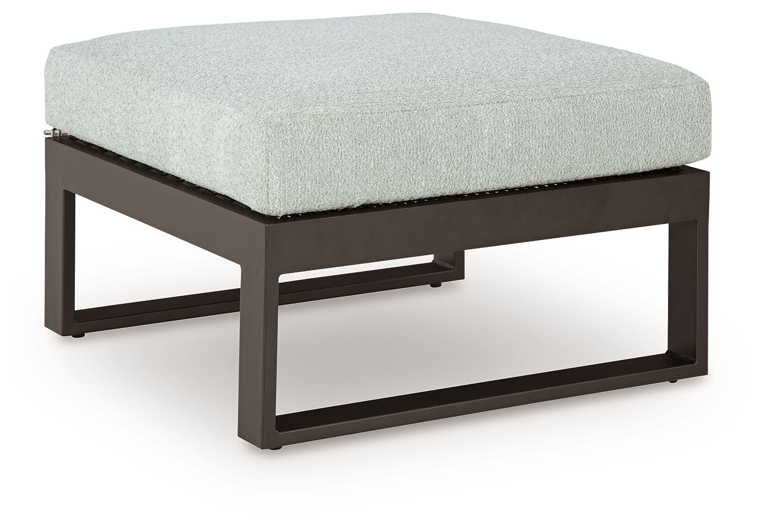 Beachloft – Ottoman With Cushion – Black / Gray