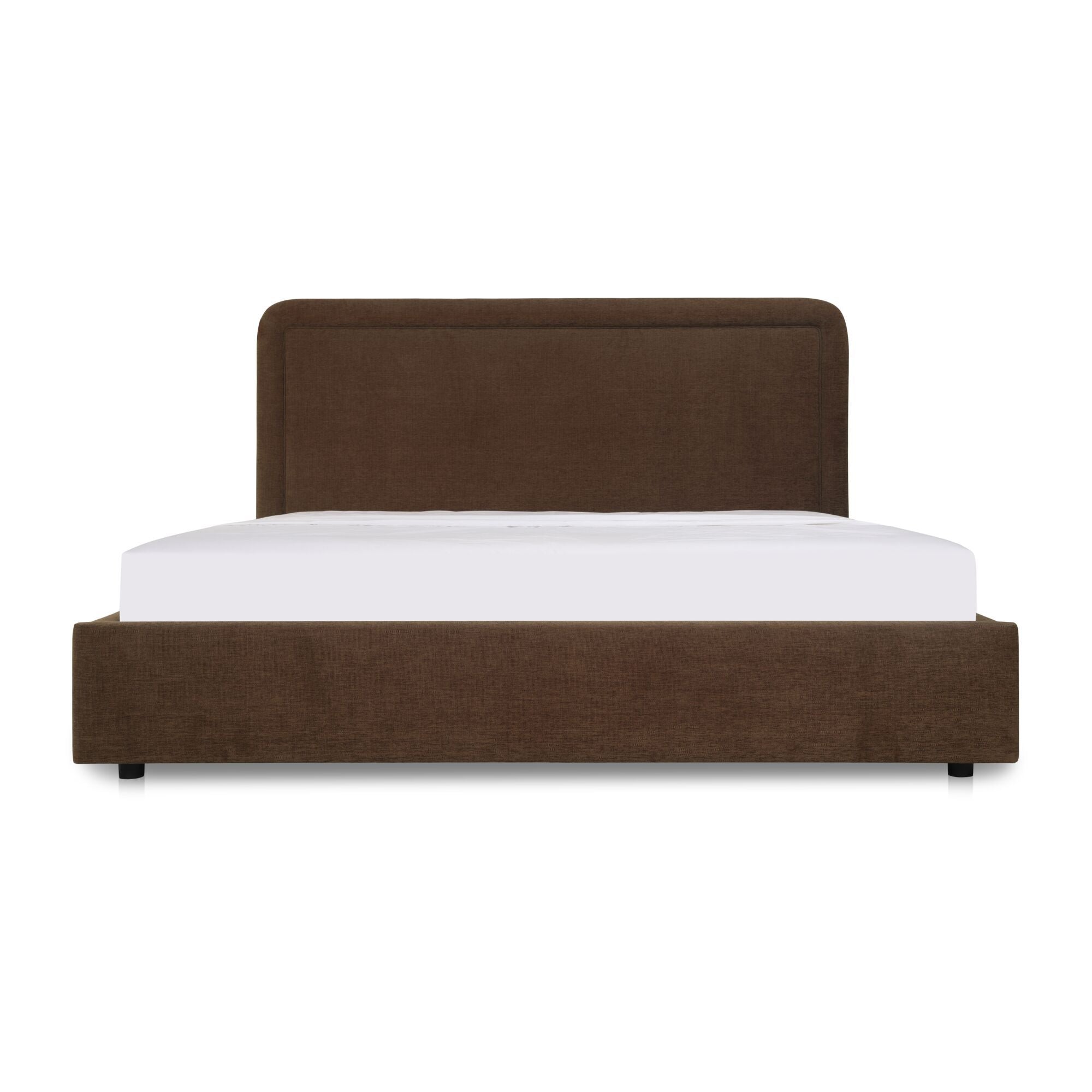 Simon - Queen Storage Bed - Brown - Image 1