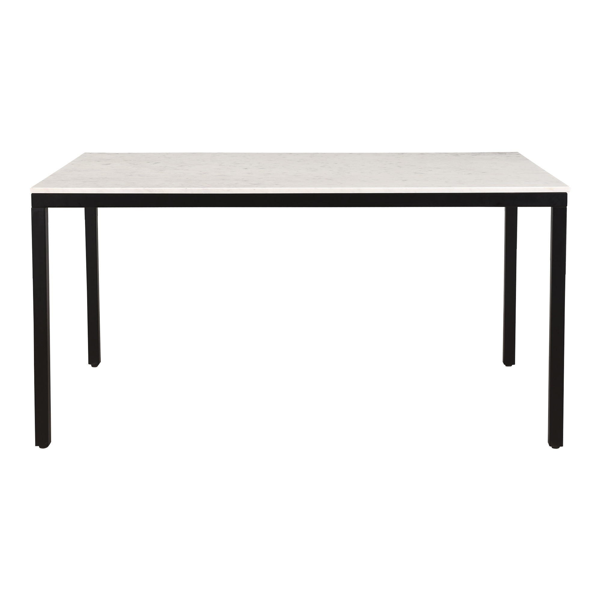 Parson - Small Marble Dining Table - Black - Image 1