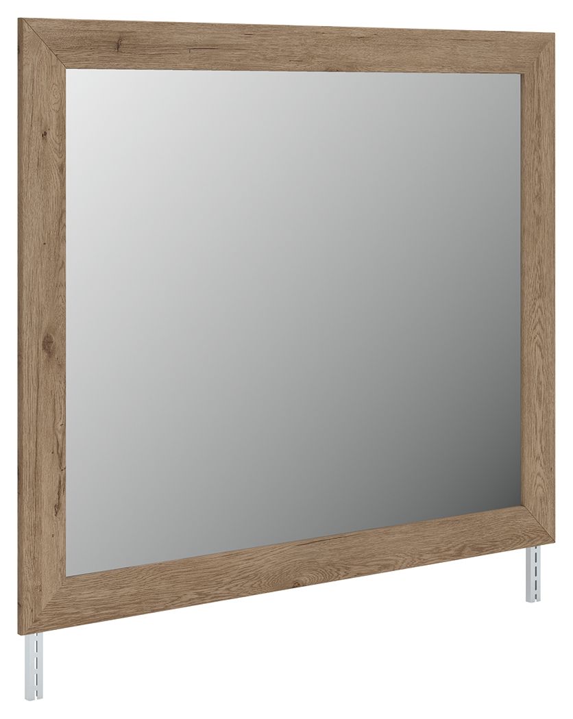 Oliandon – Bedroom Mirror – Light Brown