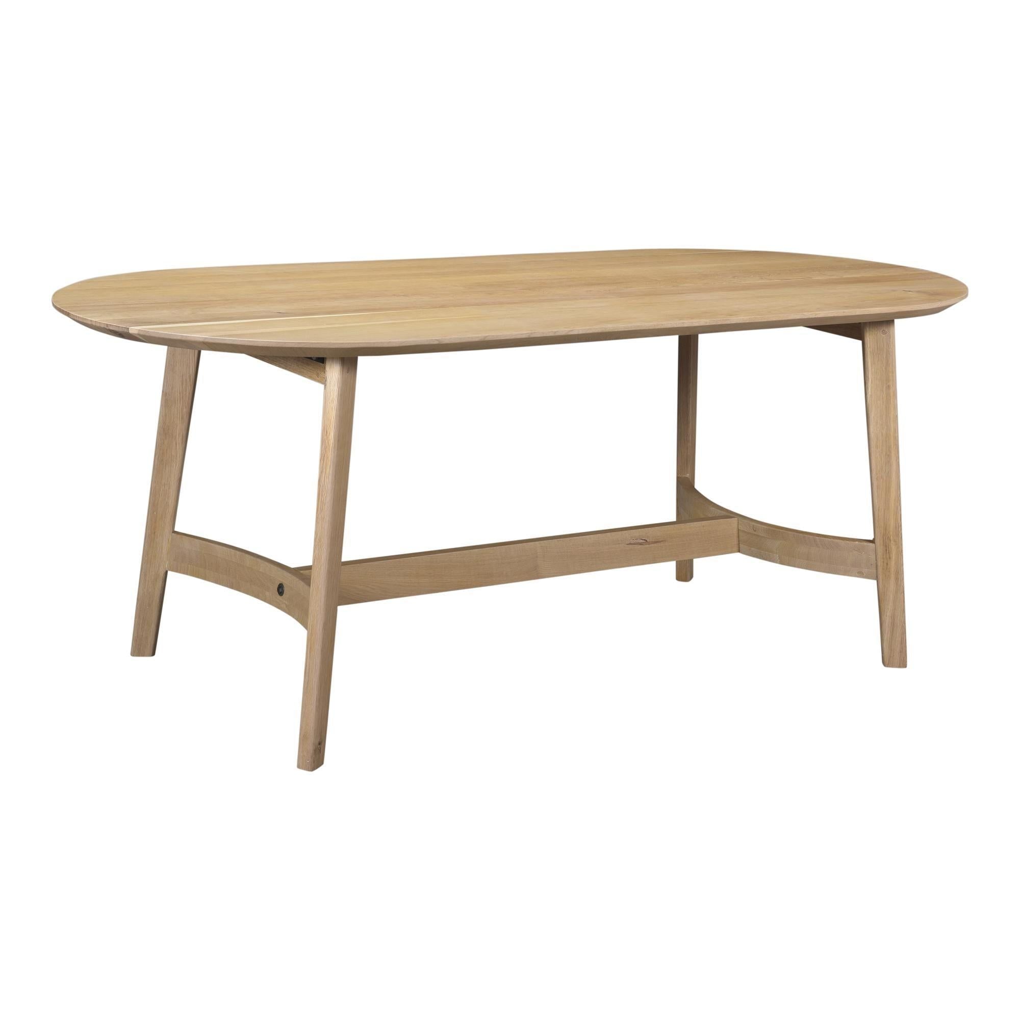 Trie - Small Dining Table - Natural Light Oak - Image 1