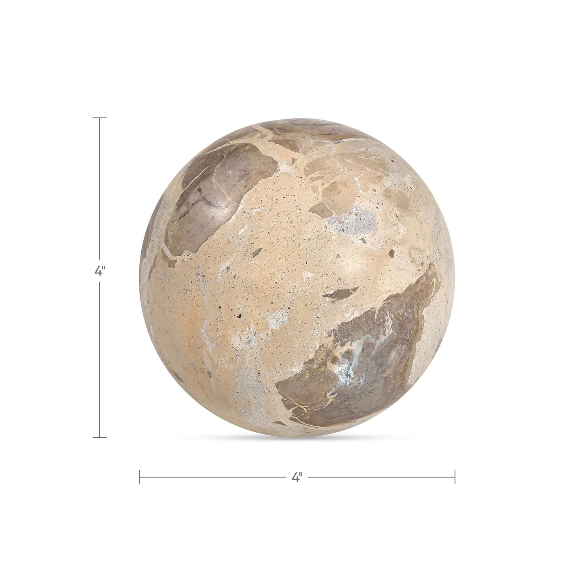 Odessa - Sphere Tabletop Accent - Tendu Beige - Image 2