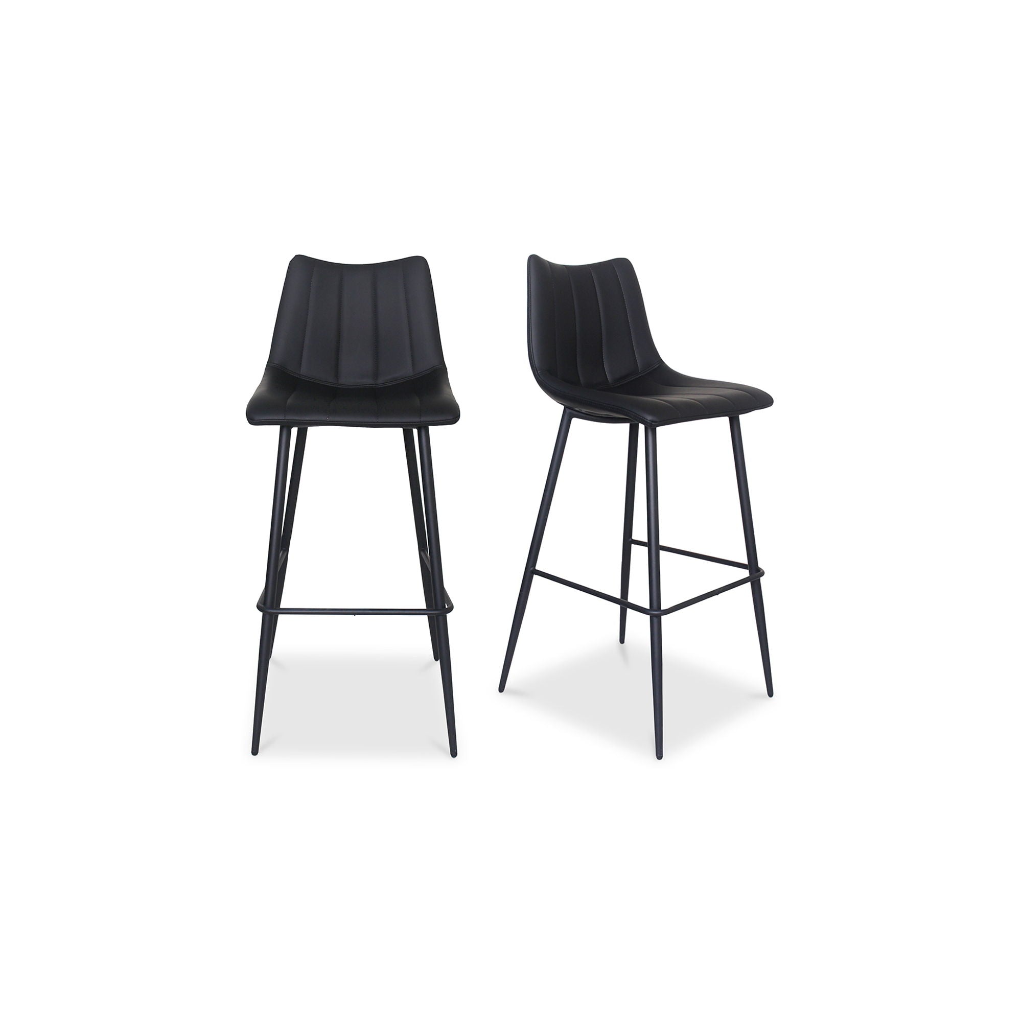 Alibi – Barstool (Set of 2) – Matte Black