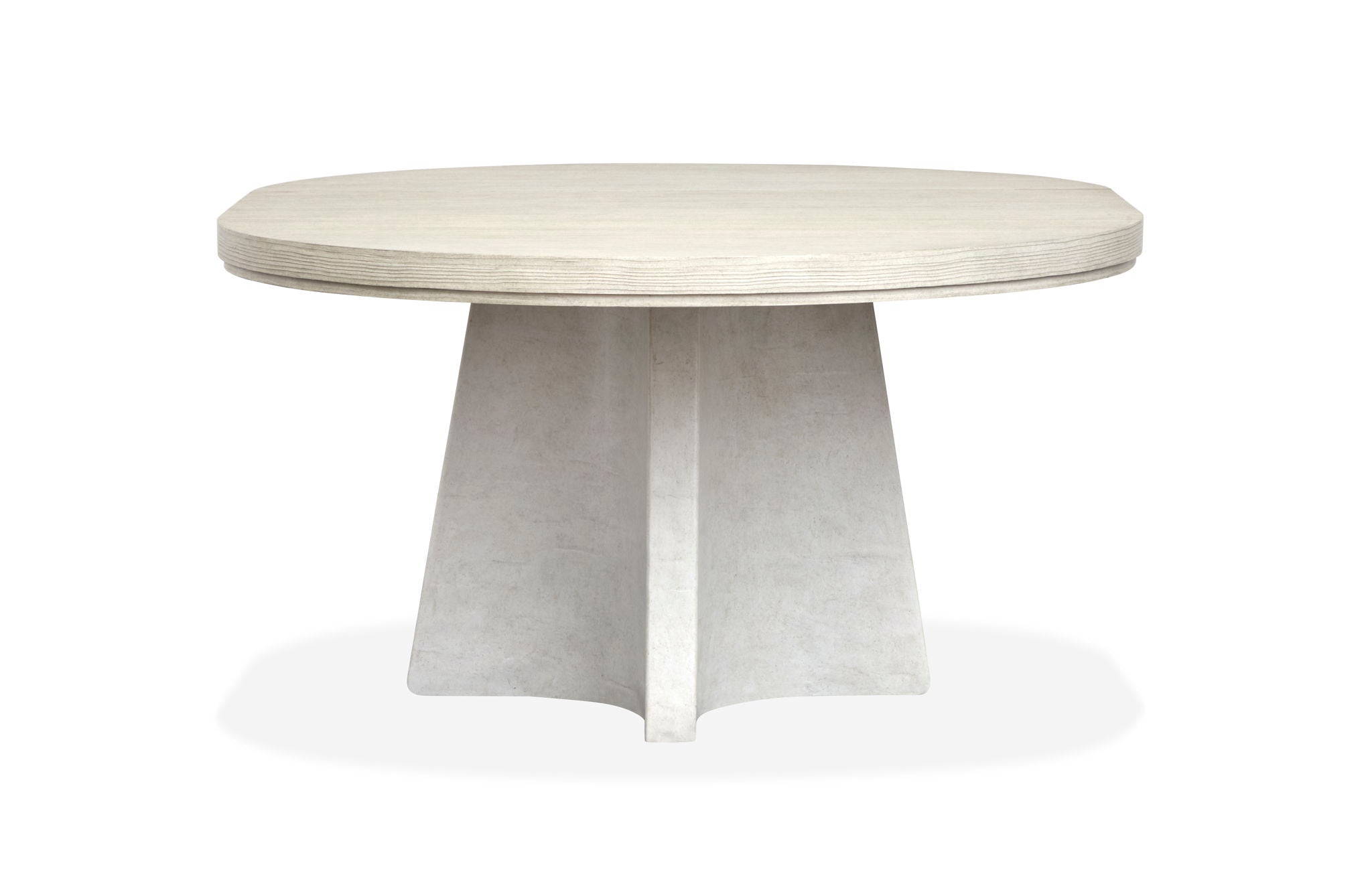 Lorelei – Extendable 54″ Round Dining Table – Misty Cloud