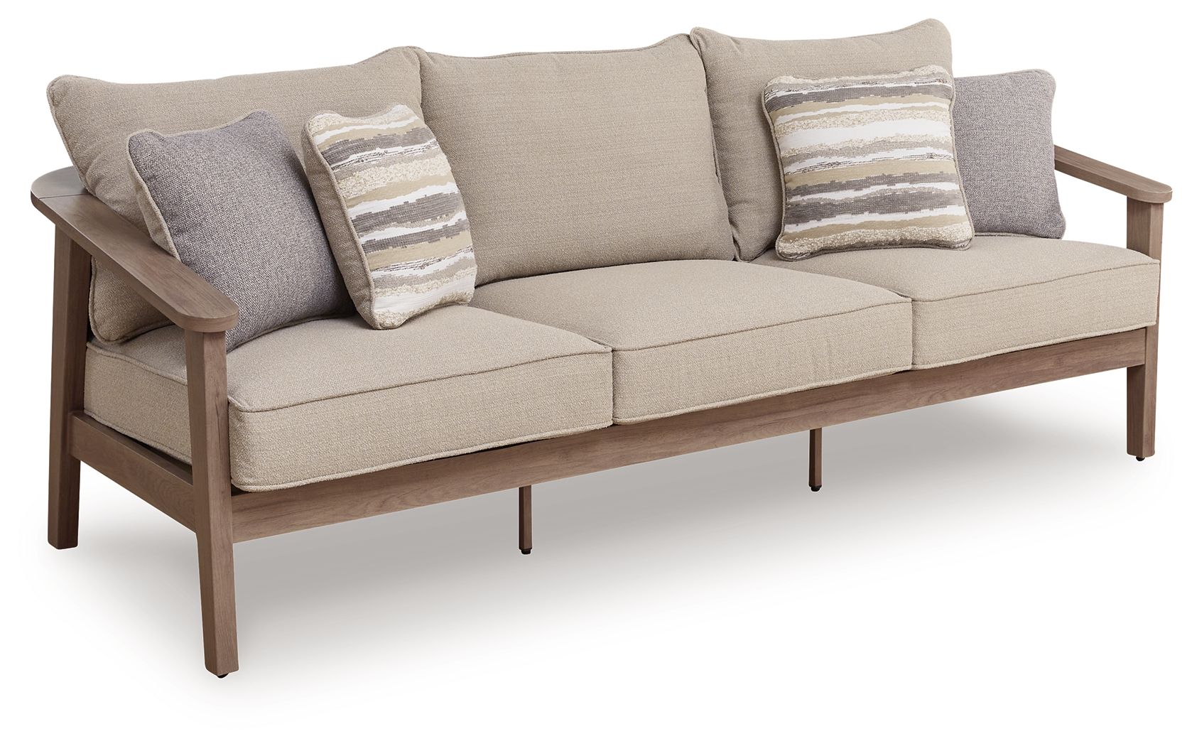 Harmony Headlands – Sofa With Cushion – Natural / Gray