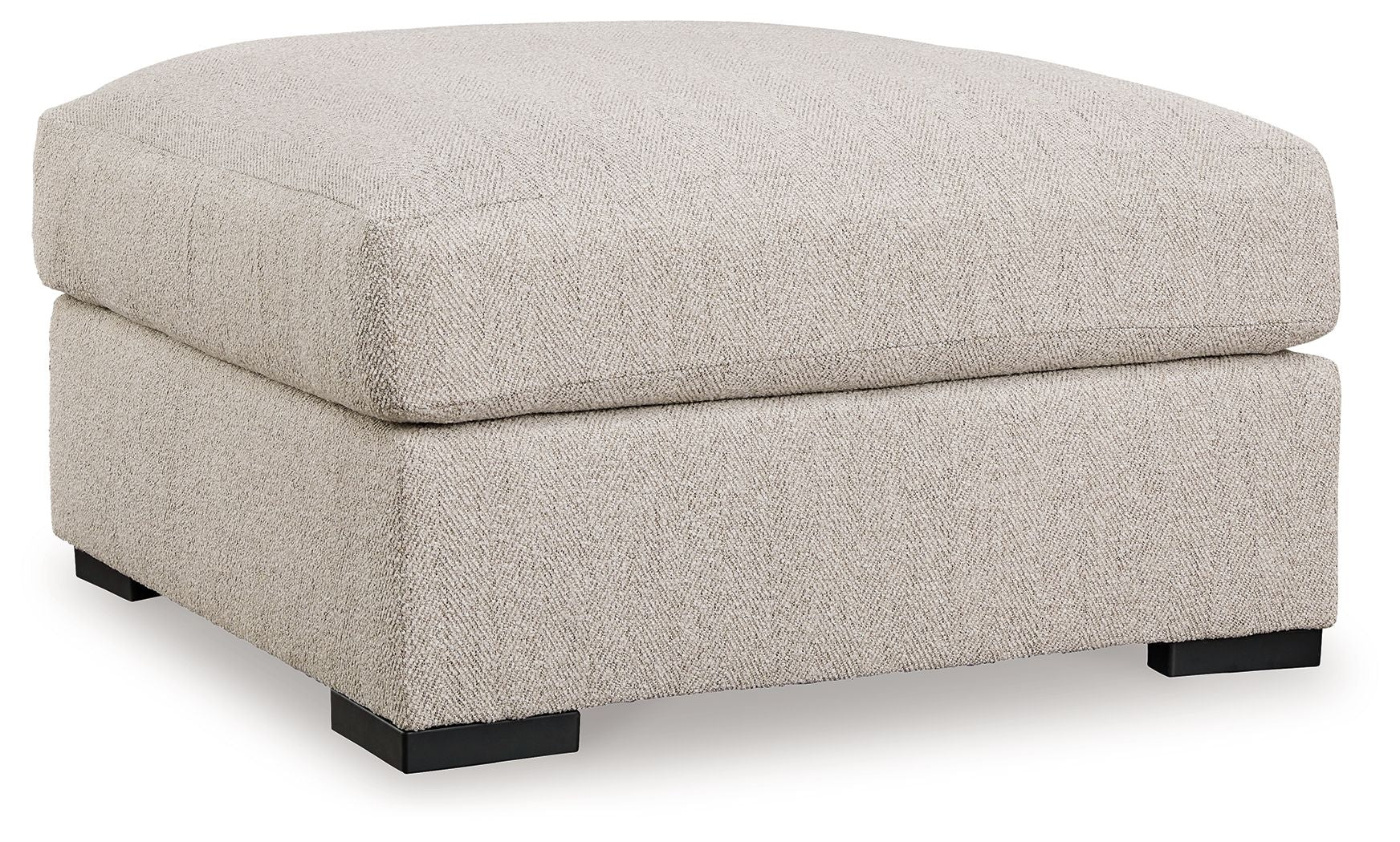 Ballyton – Oversized Accent Ottoman – Sand