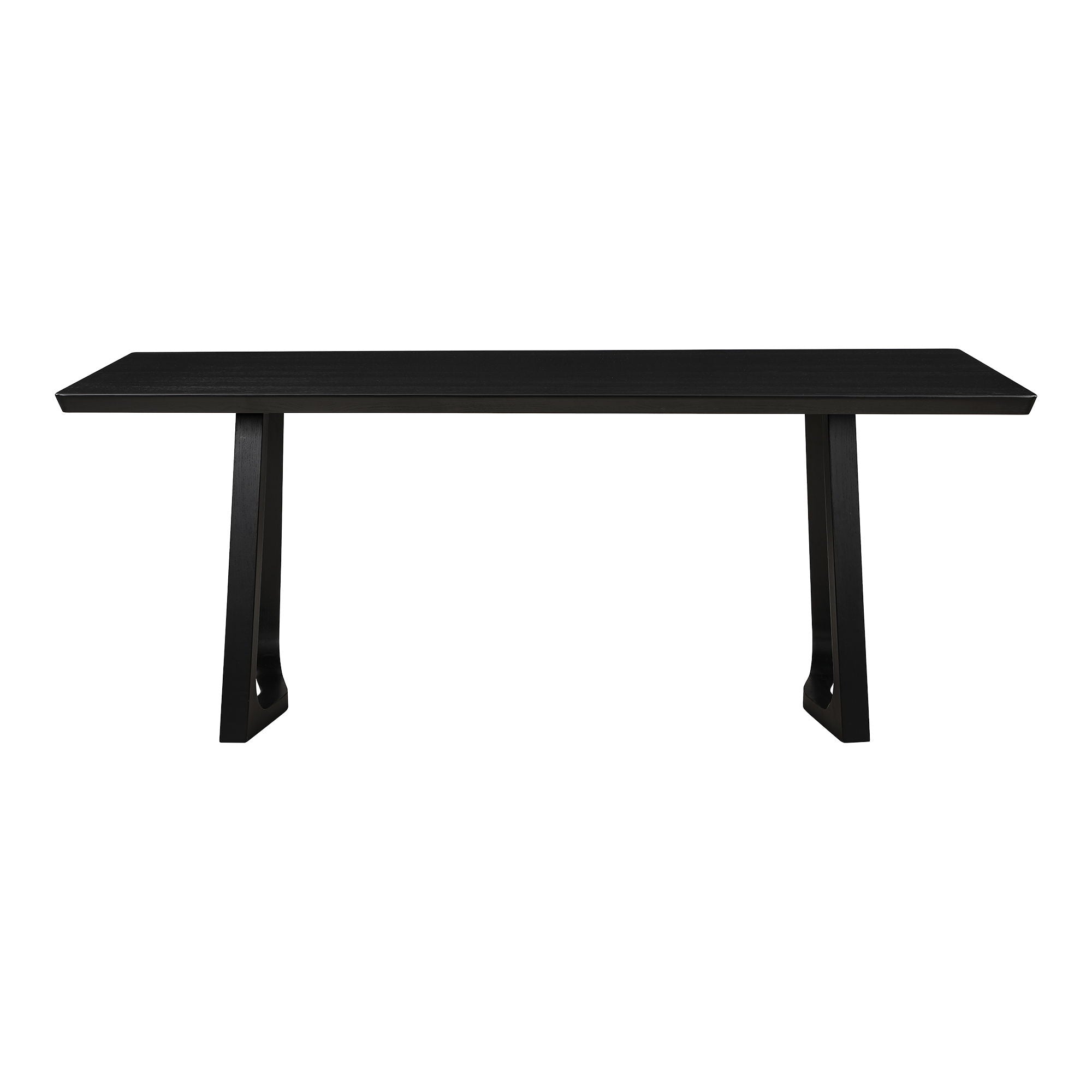 Silas - Dining Table - Black Ash - Image 1