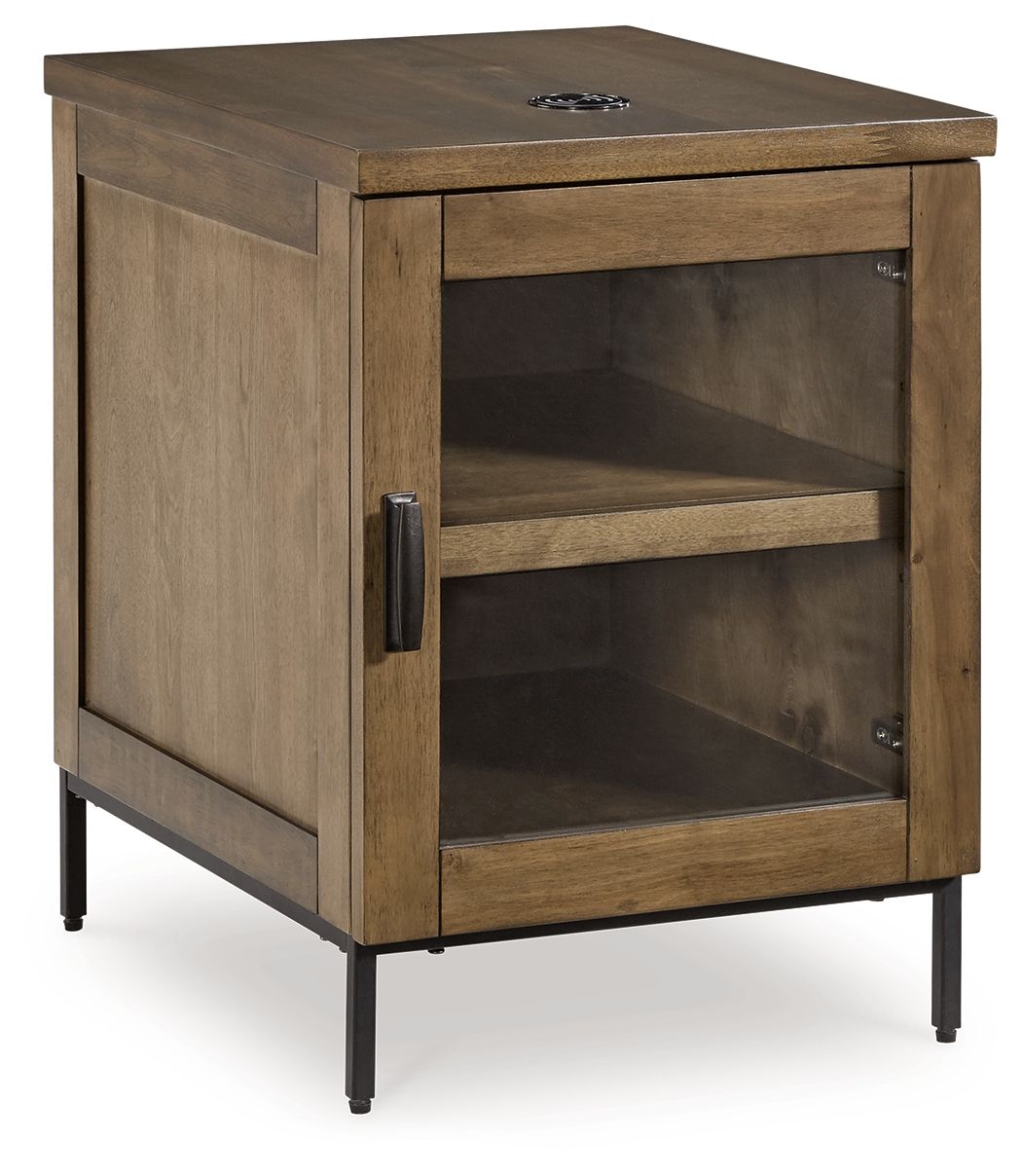 Torlanta - Chair Side End Table - Brown - Image 1