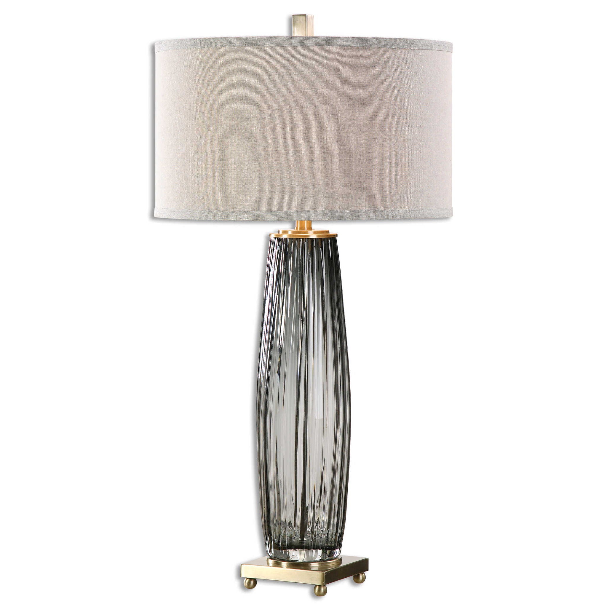 Vilminore - Glass Table Lamp - Gray - Image 1