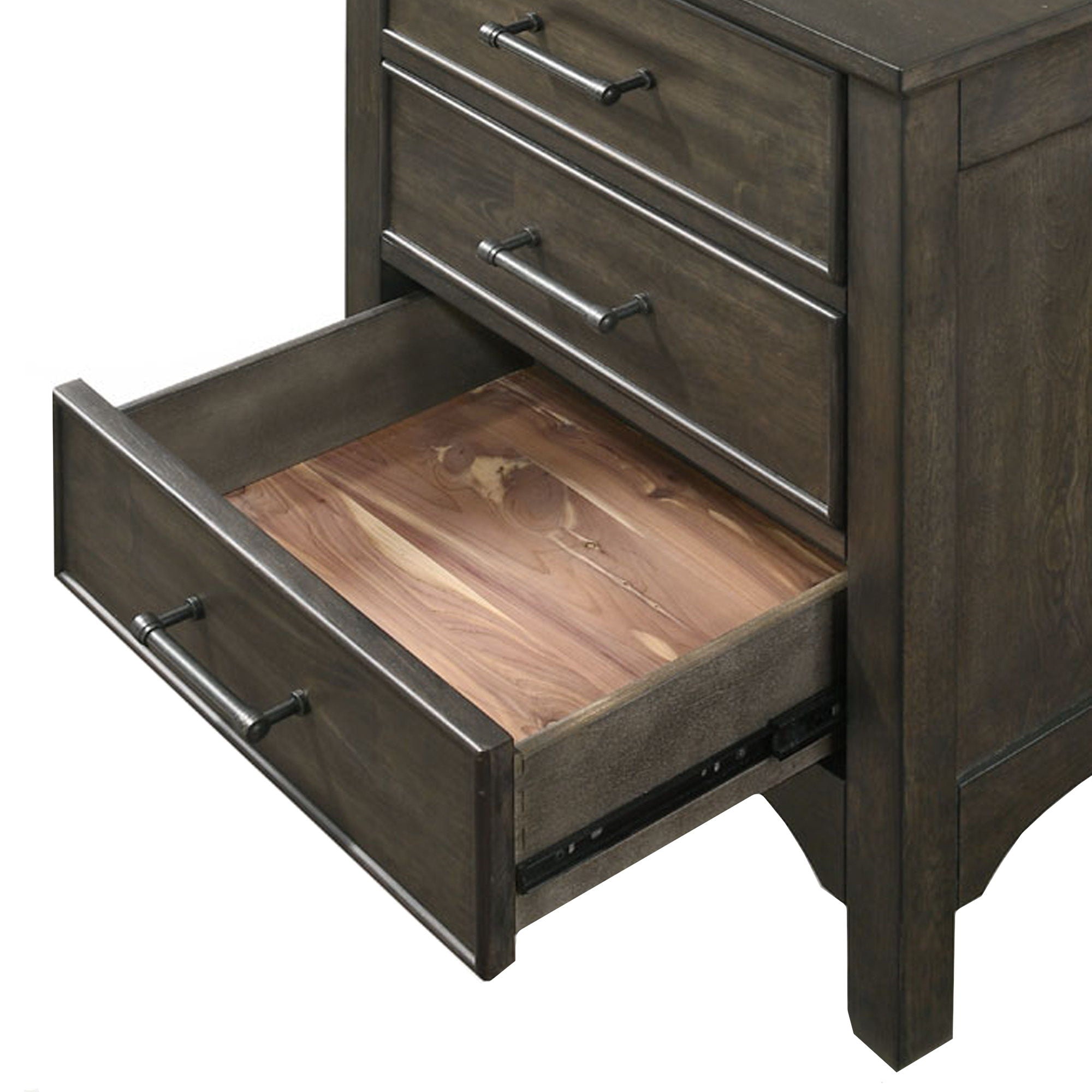 Hawthorne - Nightstand - Burnished Clay - Image 3