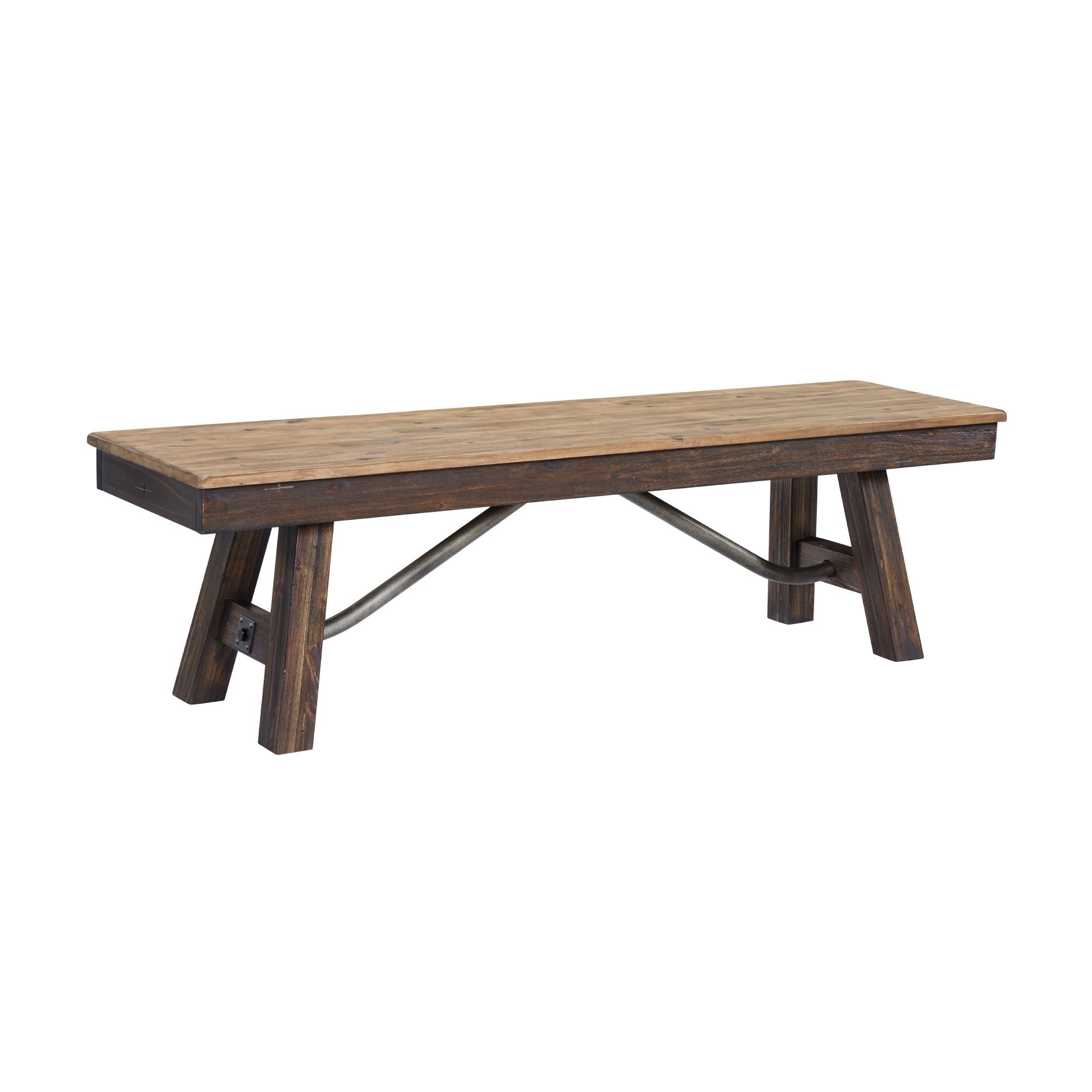 Transitions - Dining Bench - Driftwood / Sable - Image 1