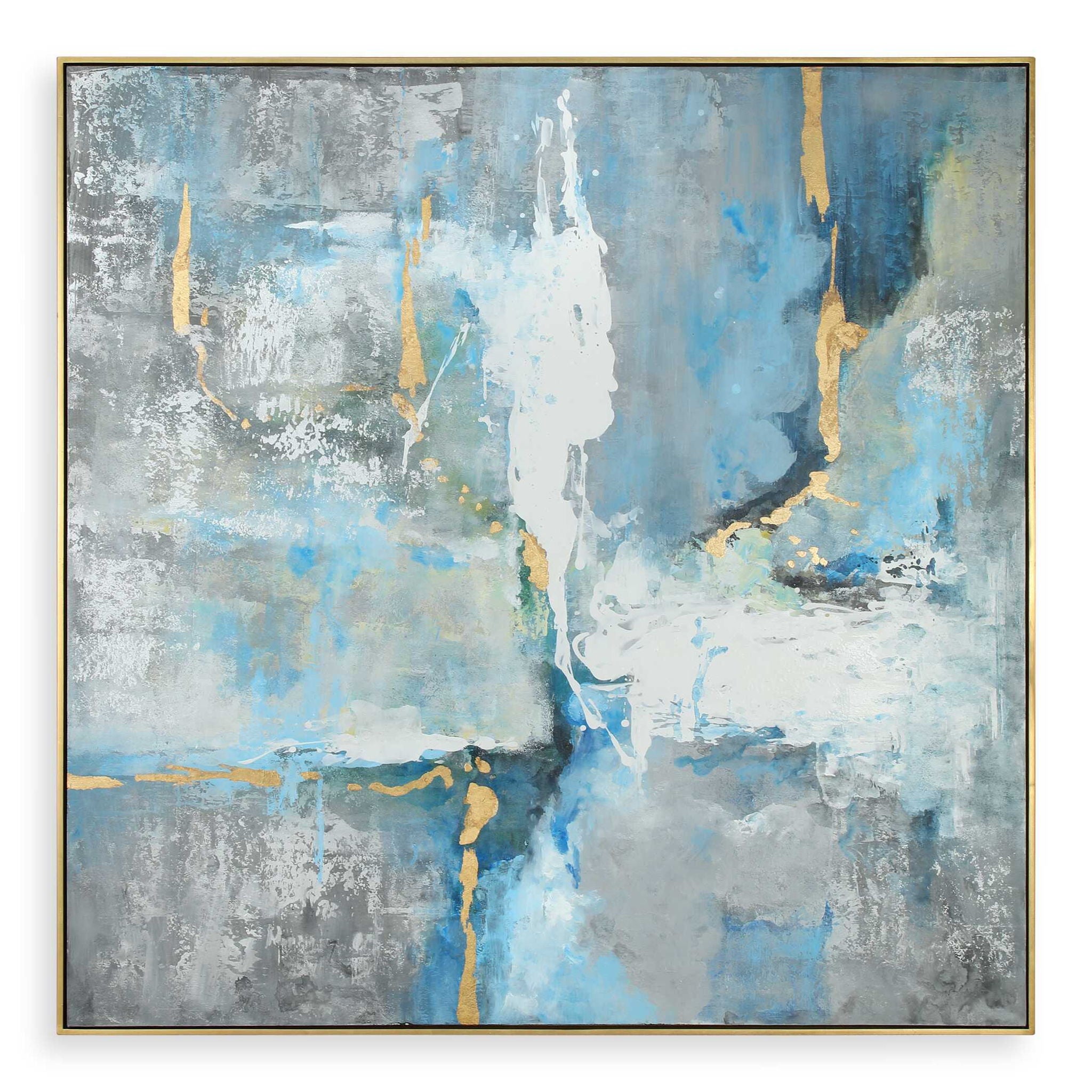 Meditation – Modern Art – Blue