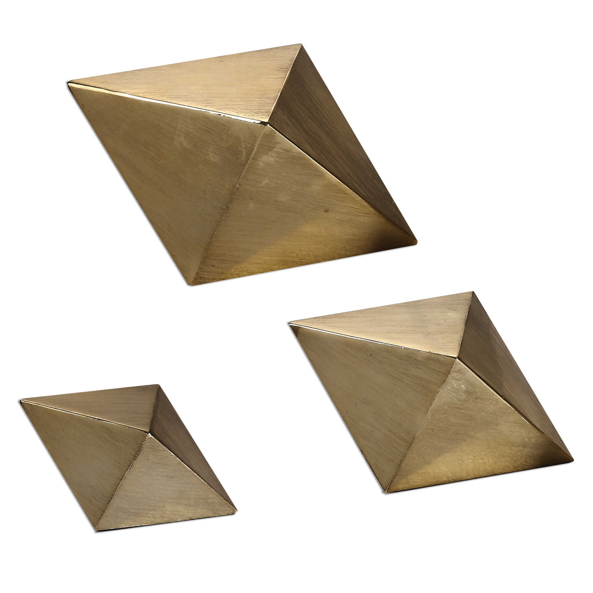 Rhombus - Accents (Set of 3) - Champagne - Image 1