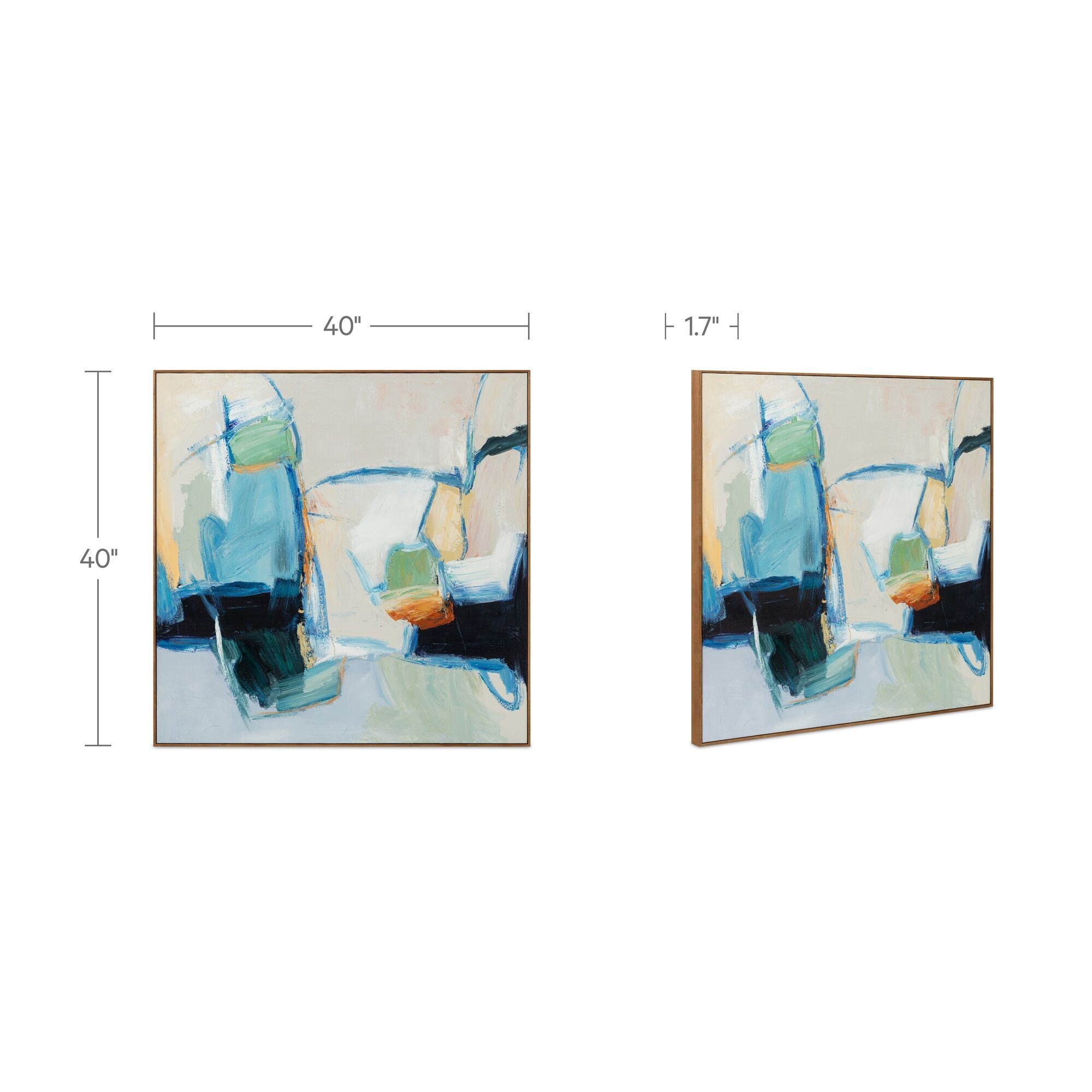 Vitality - Framed Painting - Multicolor - Image 2