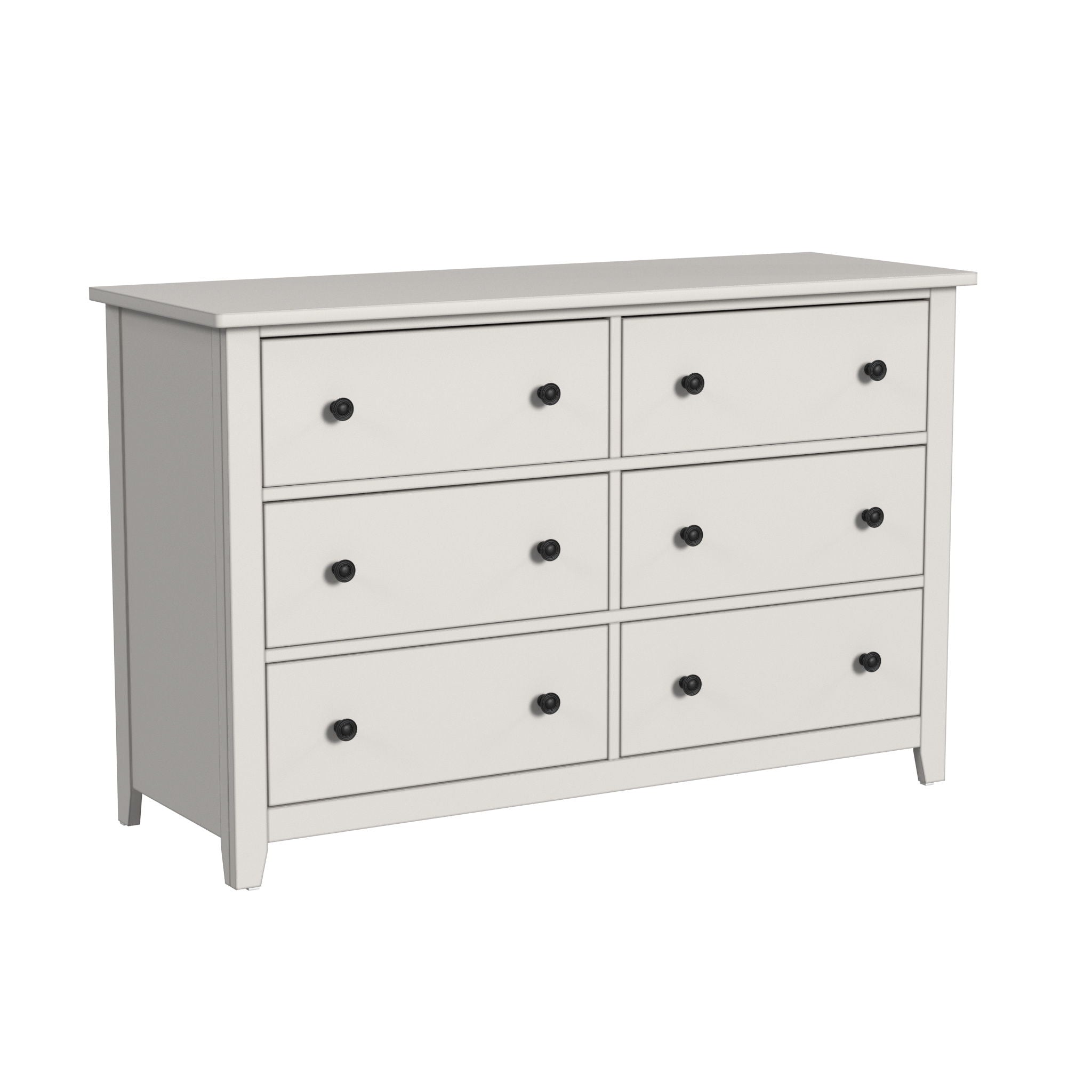Lodge - 6 Drawer Dresser - Cream - Image 1