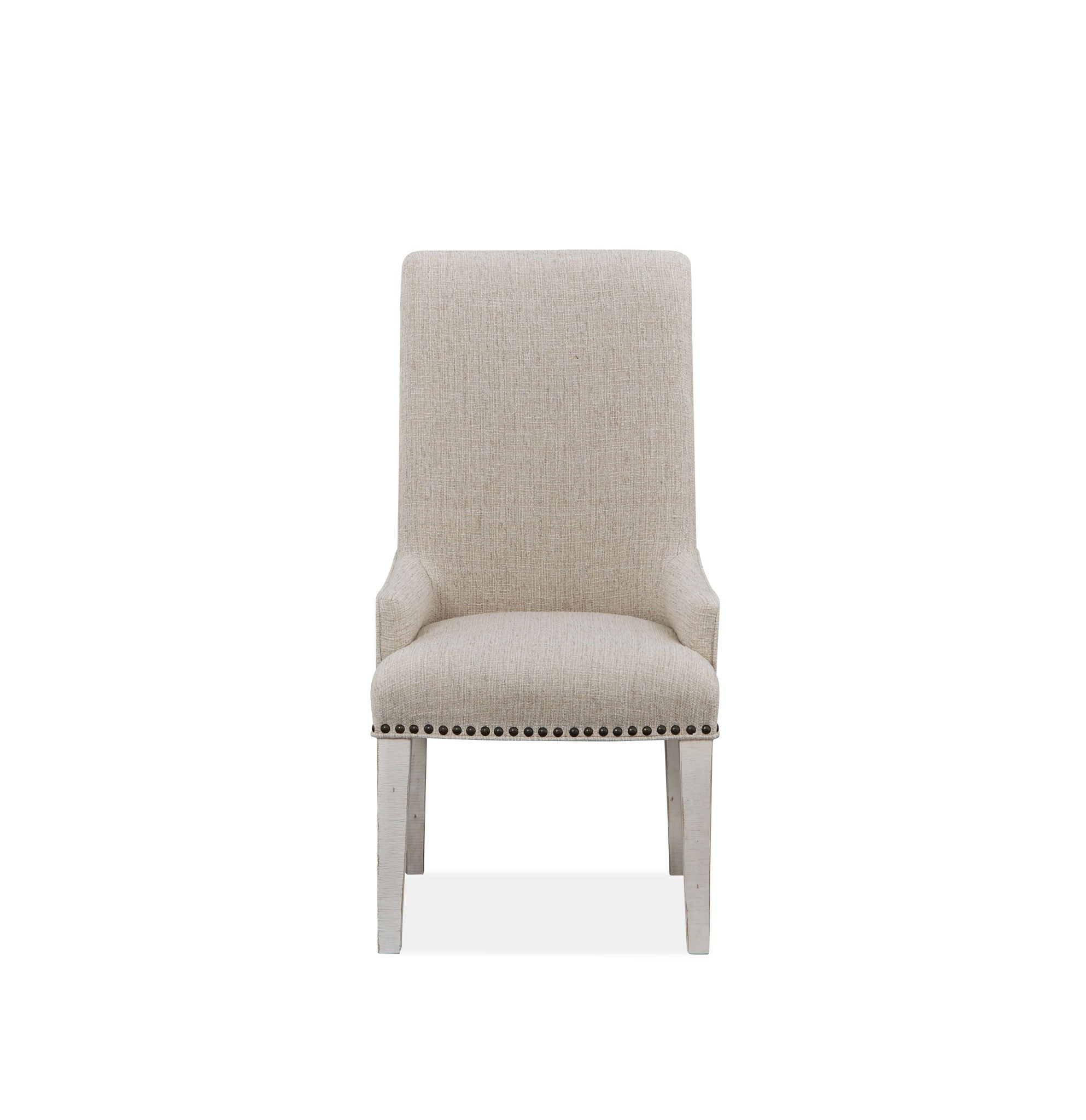 Bronwyn - Upholstered Host Side Chair (Set of 2) - Alabaster - Image 1
