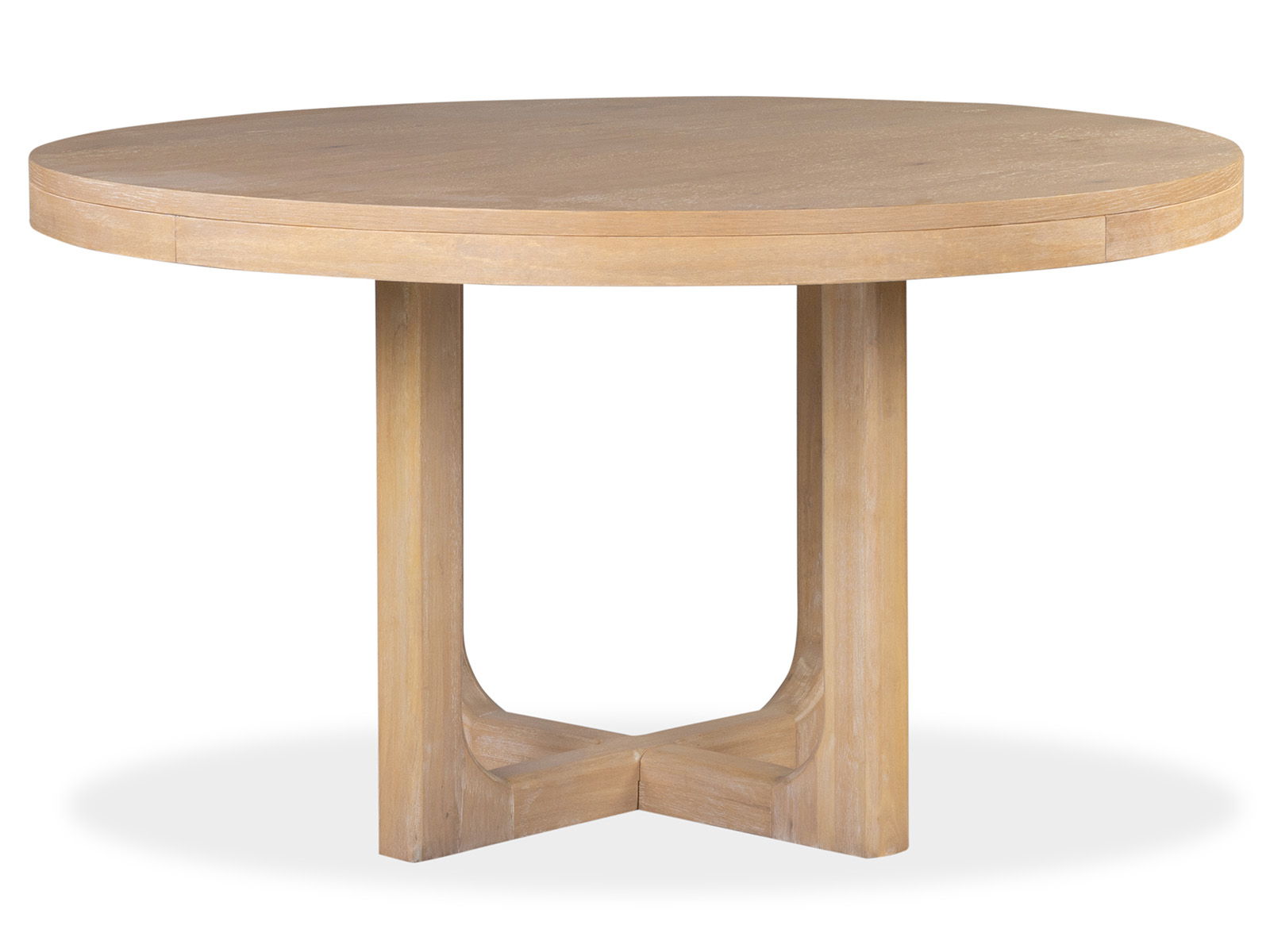 Somerset – Round Dining Table – Butternut and Omari Natural