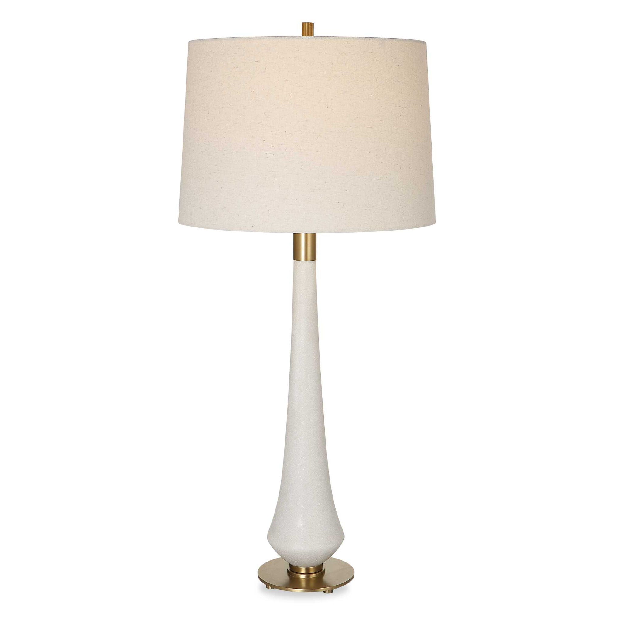 Marille - Stone Table Lamp - Beige - Image 1