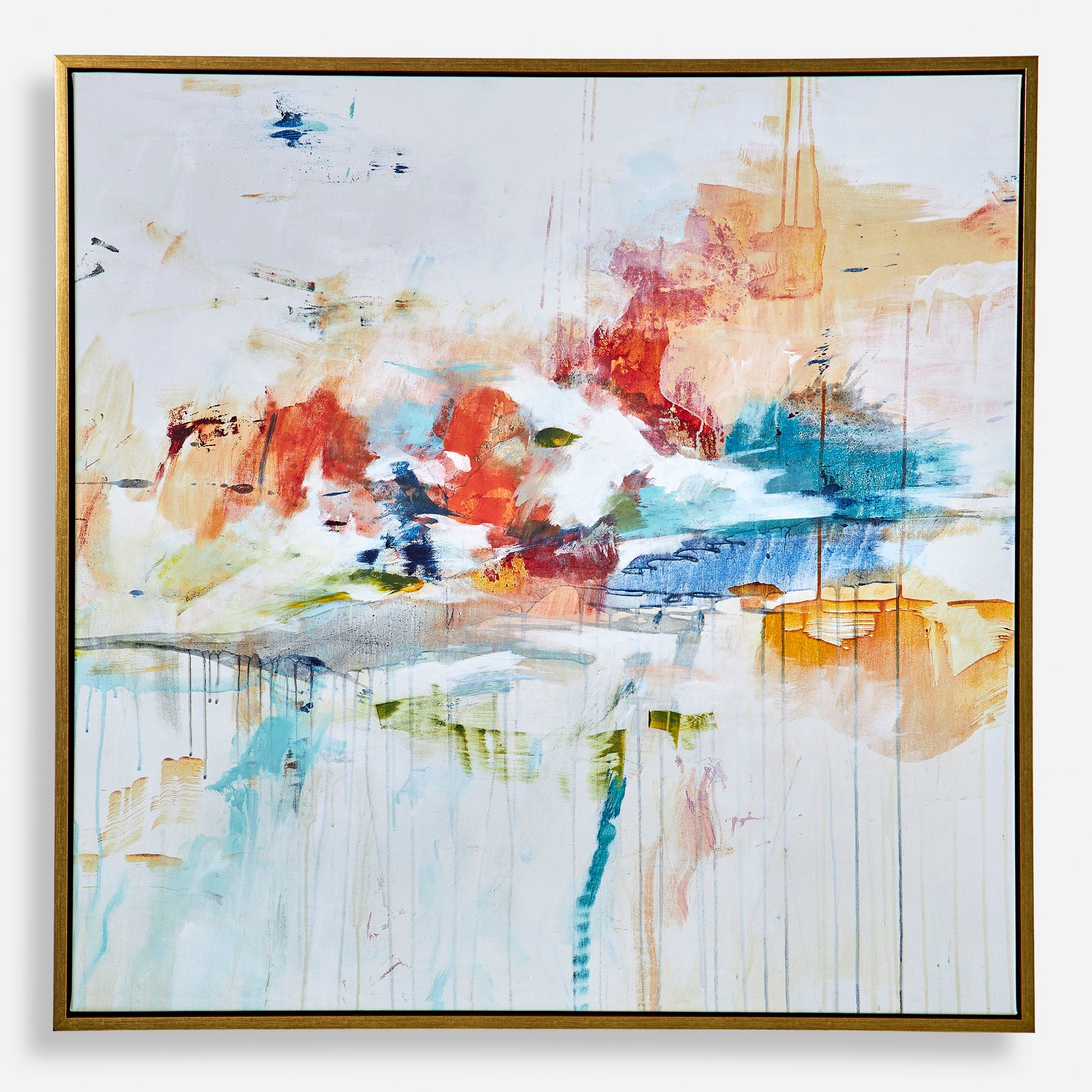 Dream State – Framed Abstract Art – Gray