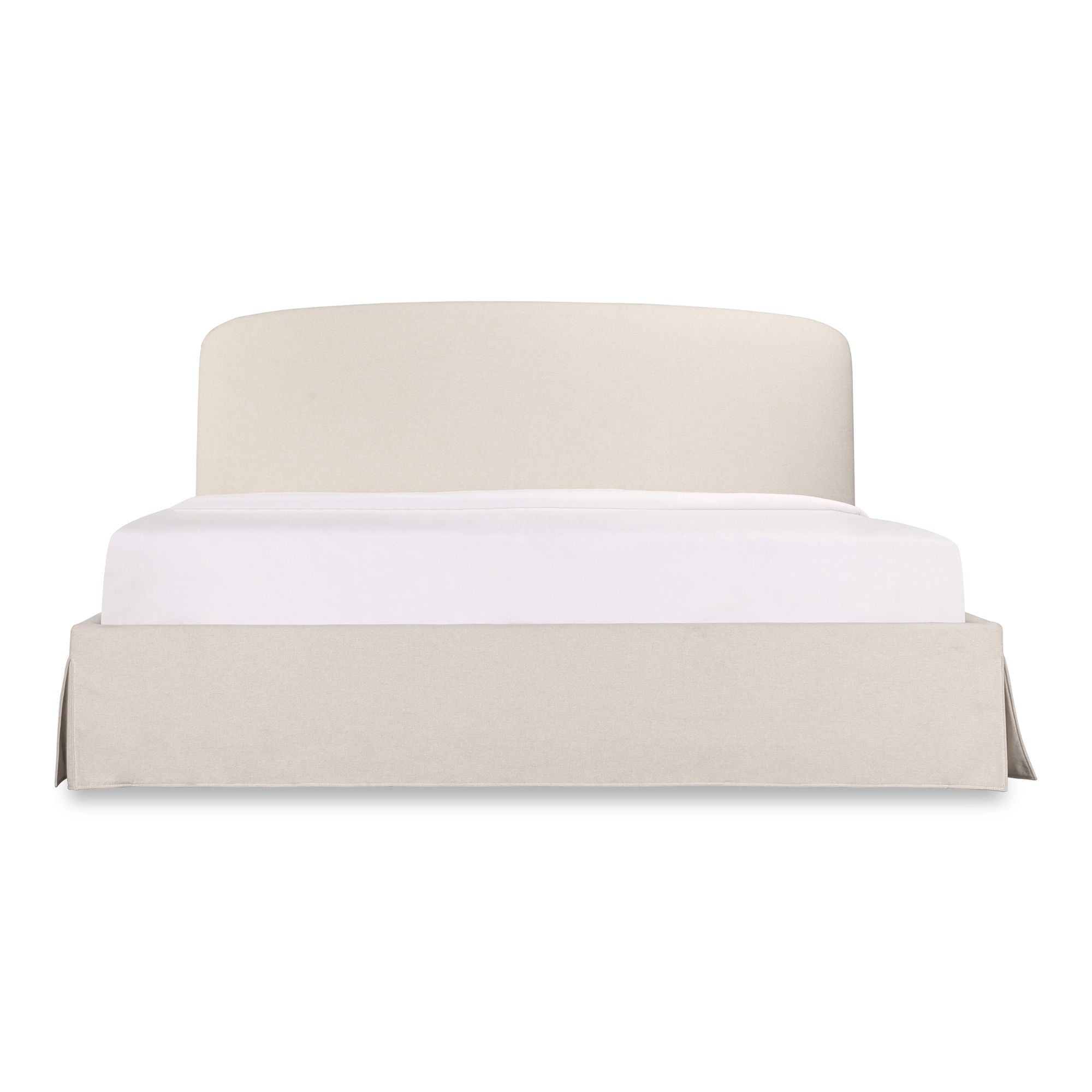 Joan – King Storage Bed – Cream
