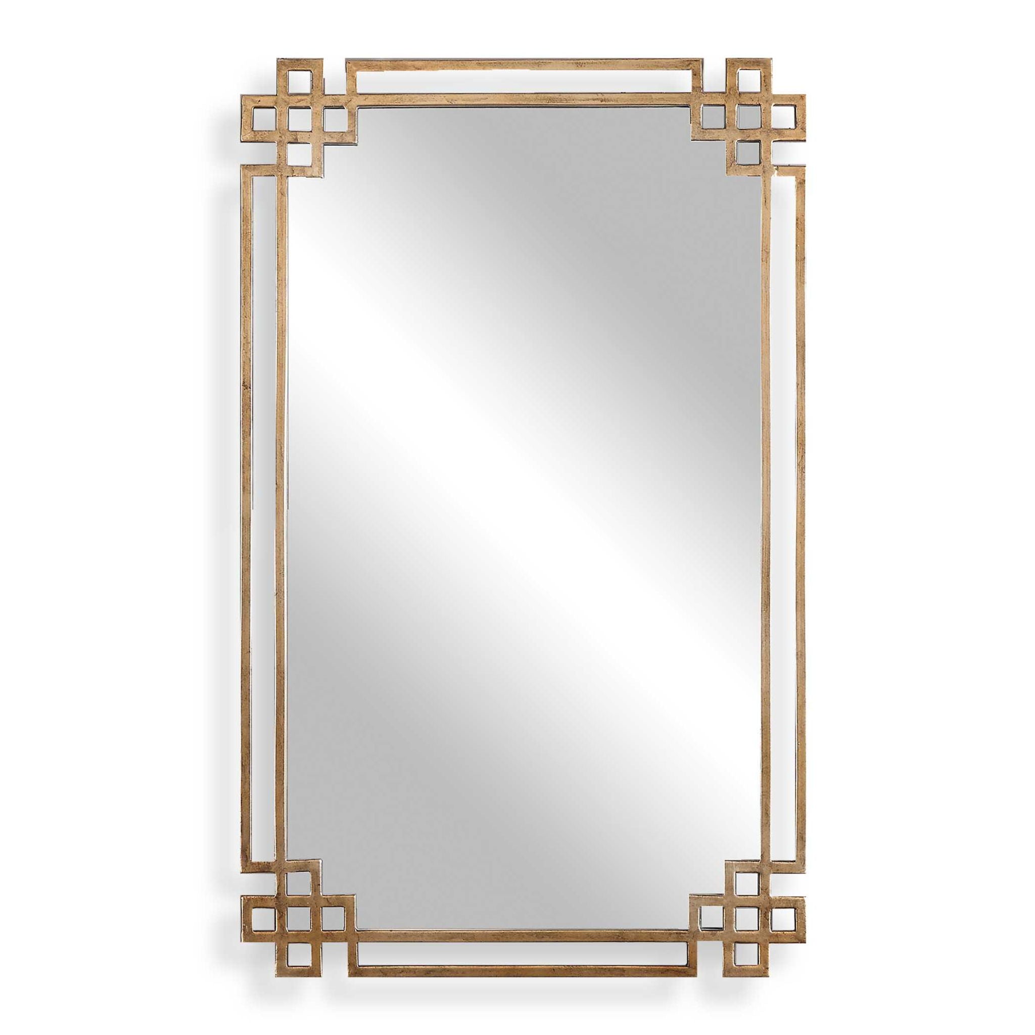 Devoll - Mirror - Antique Gold - Image 1